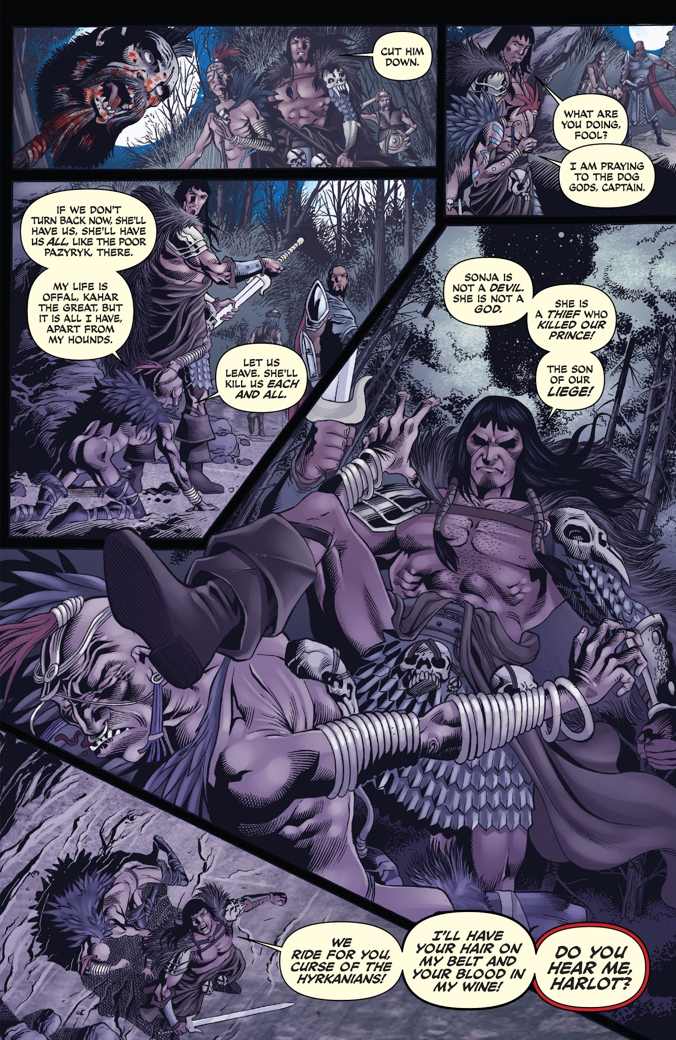 Read online Legends of Red Sonja comic -  Issue # TPB - 107