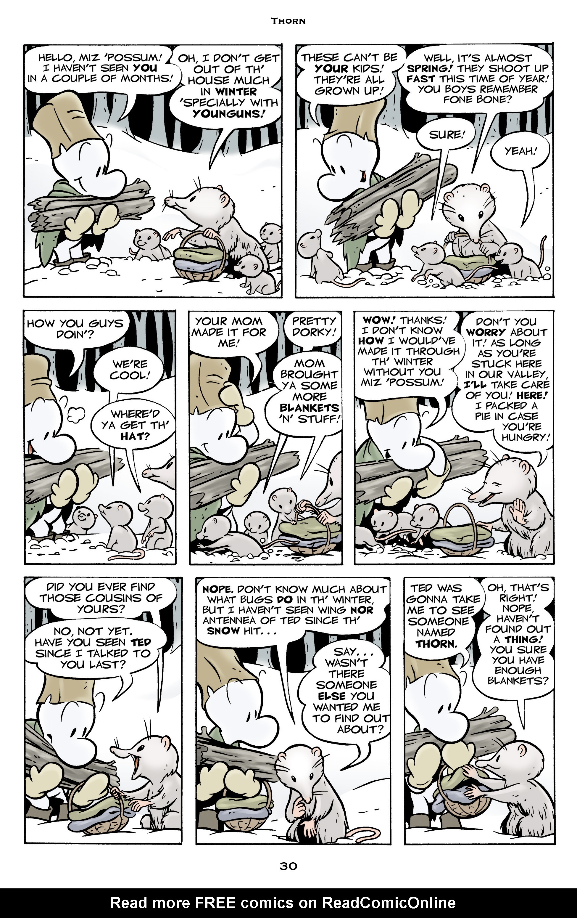 Read online Bone: Out From Boneville comic -  Issue # TPB - 30