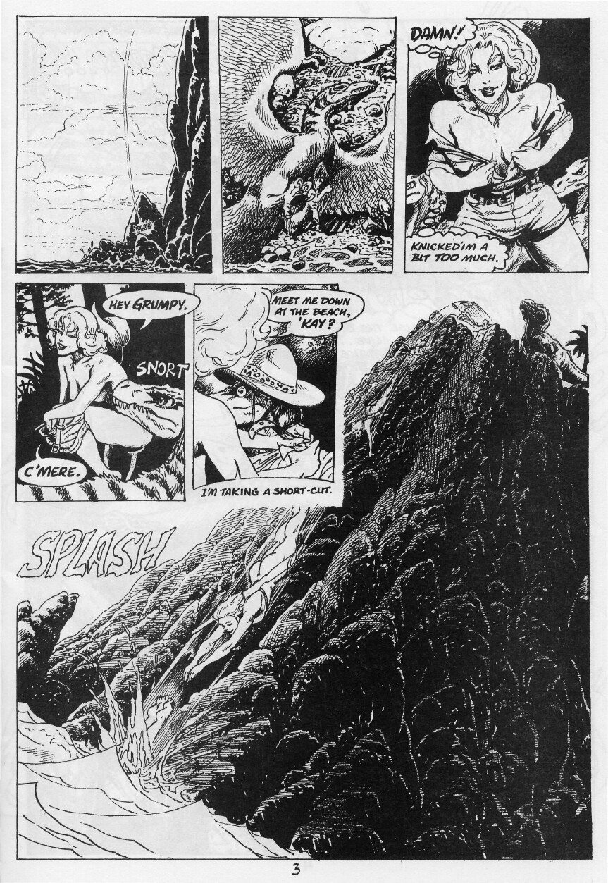 Read online Cavewoman: Pangaean Sea comic -  Issue #1 - 5