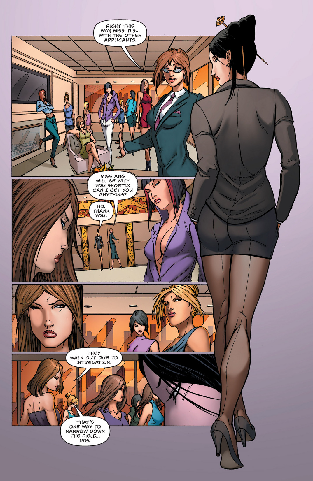 Read online All New Executive Assistant: Iris comic -  Issue #1 - 7