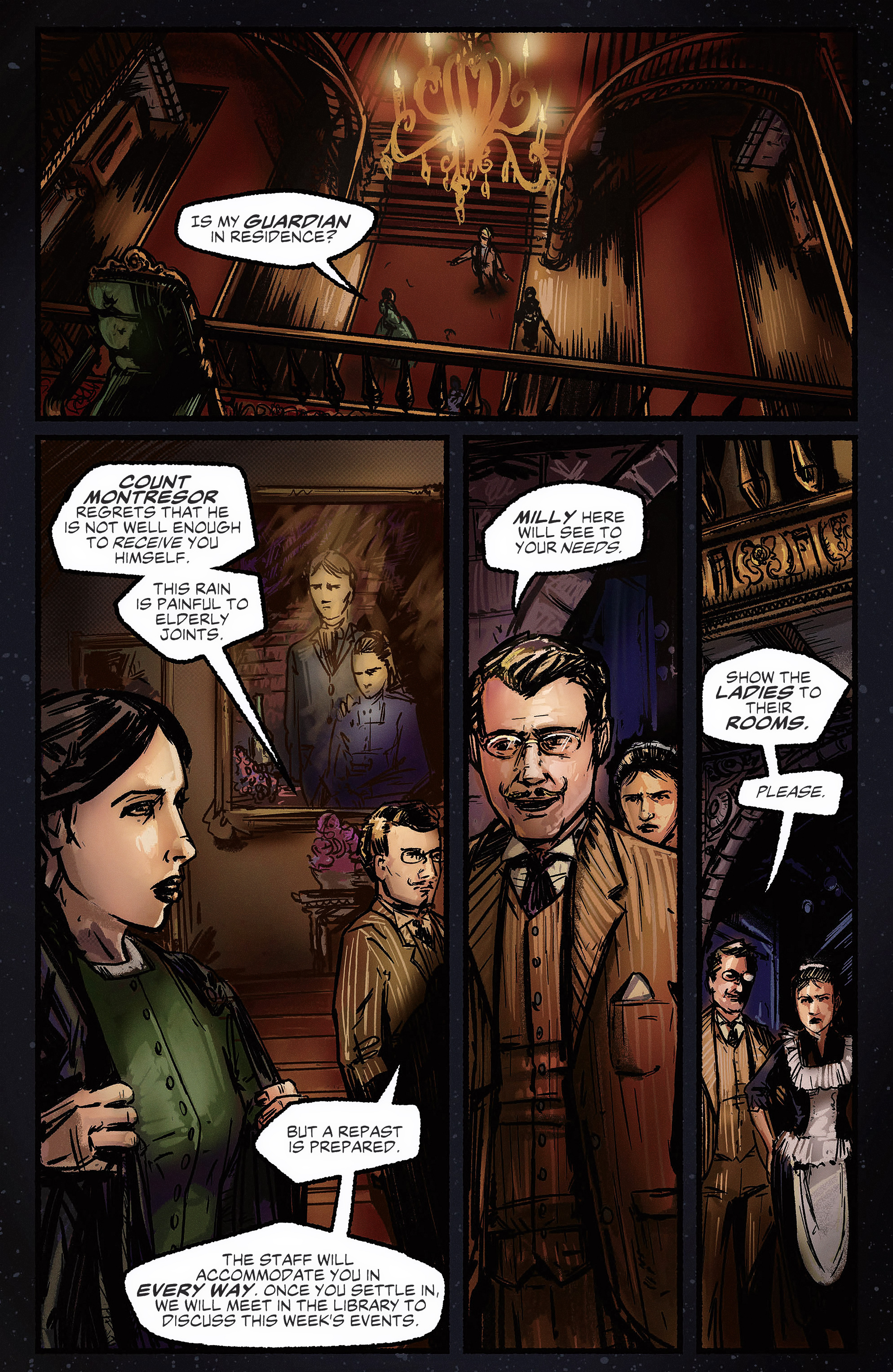 Read online The House of Montresor comic -  Issue #1 - 12