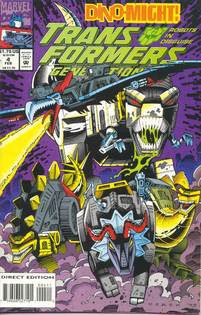 Read online Transformers: Generation 2 comic -  Issue #4 - 1