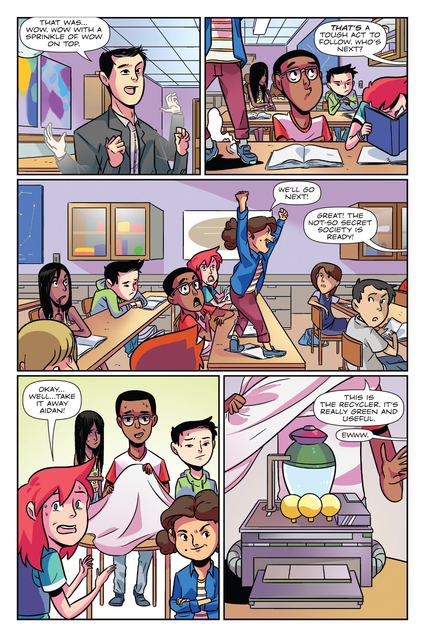 Read online The Not-So Secret Society comic -  Issue # TPB - 12