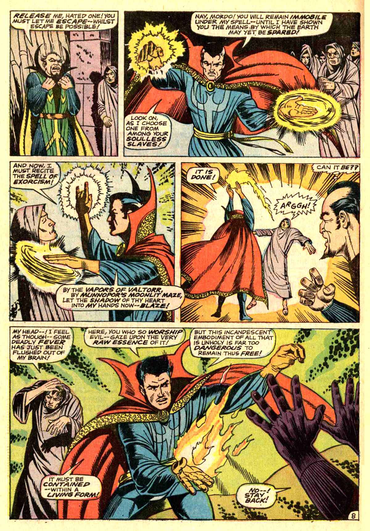 Read online Marvel Masterworks: Doctor Strange comic -  Issue # TPB 2 - 192