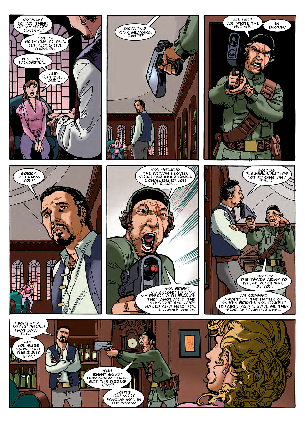 Read online Nikolai Dante comic -  Issue # TPB 11 - 16