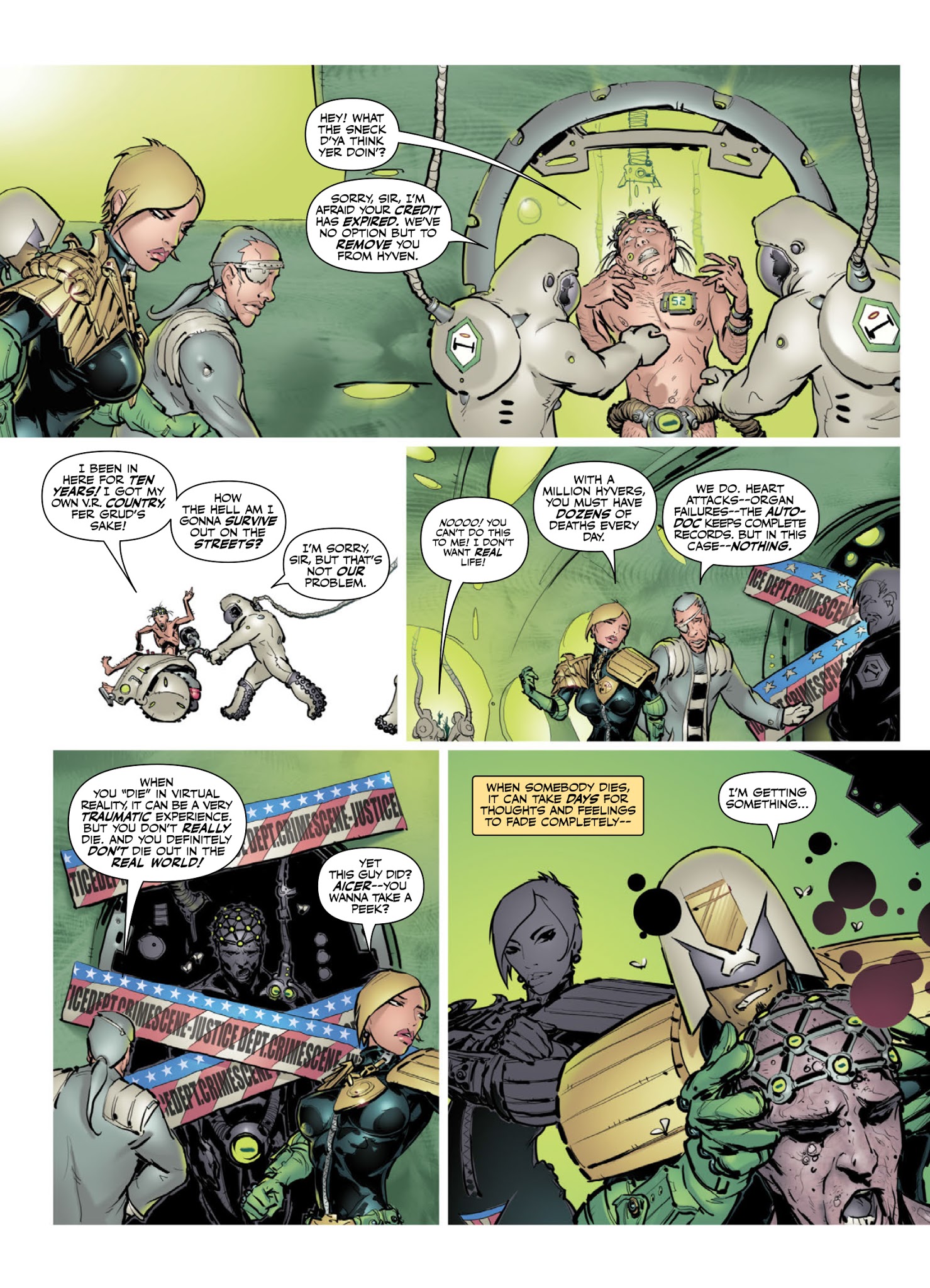 Read online Judge Anderson: The Psi Files comic -  Issue # TPB 5 - 88