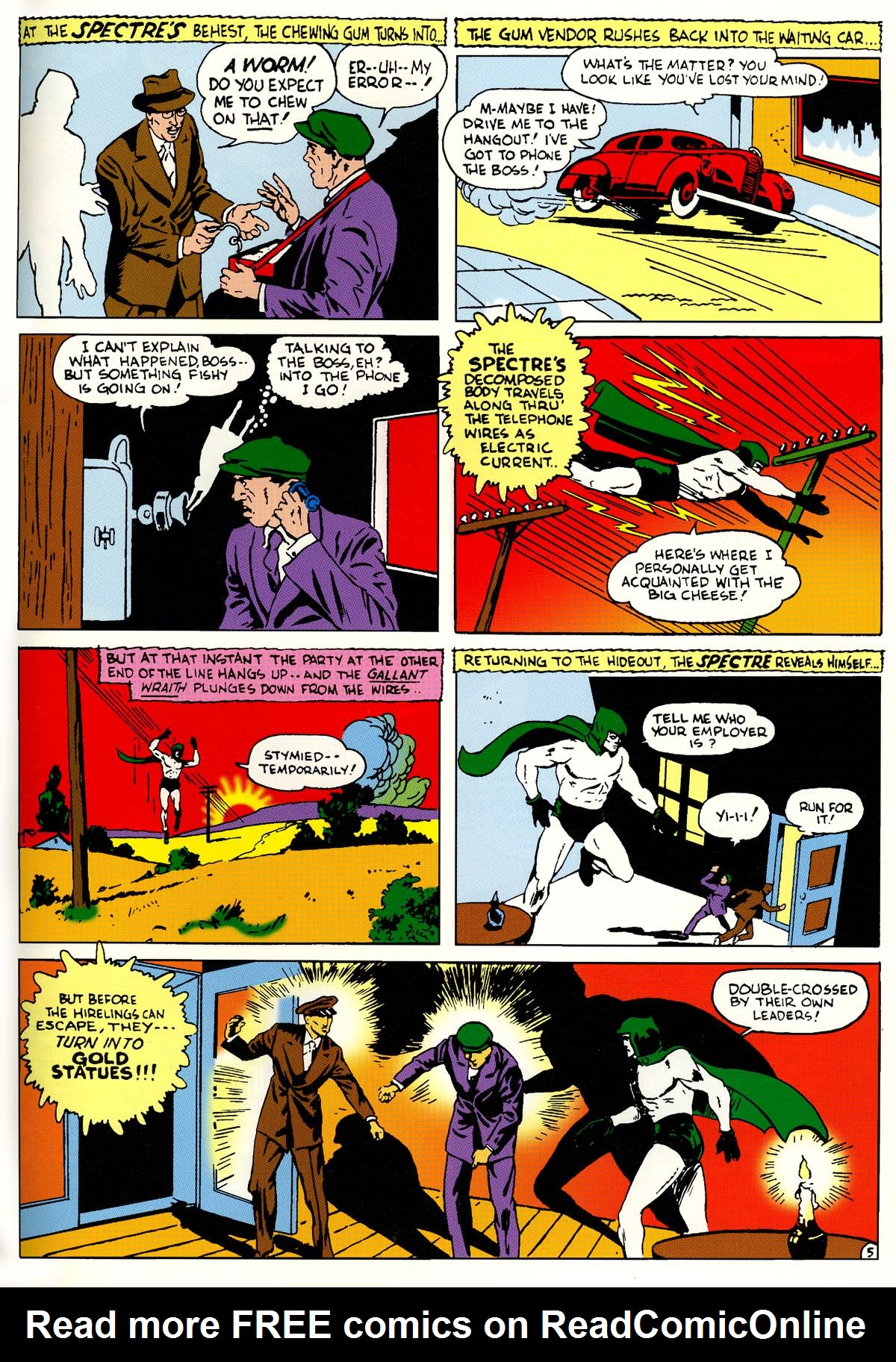 Read online Golden Age Spectre Archives comic -  Issue # TPB (Part 2) - 17
