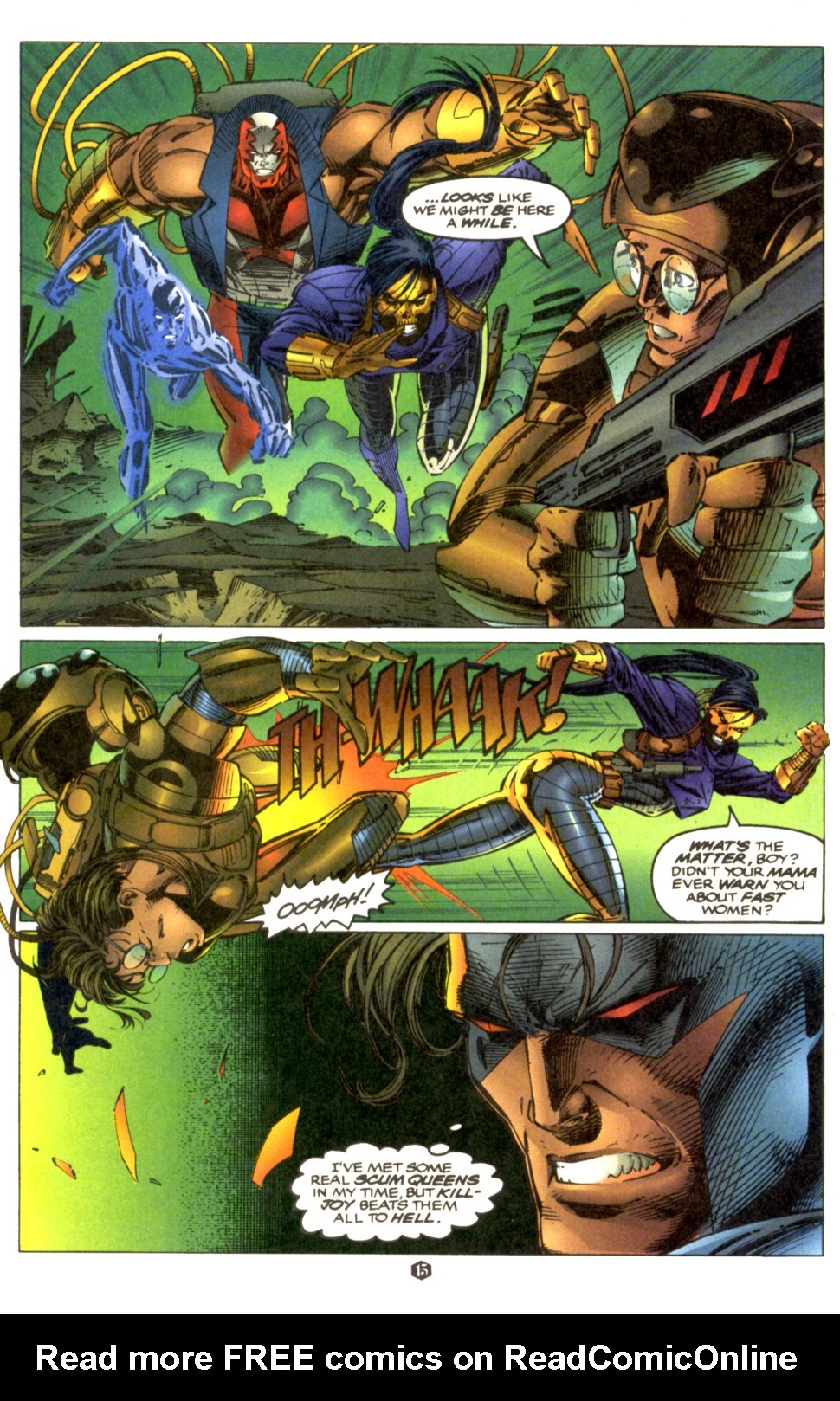 Read online Cyberforce (1992) comic -  Issue #4 - 15