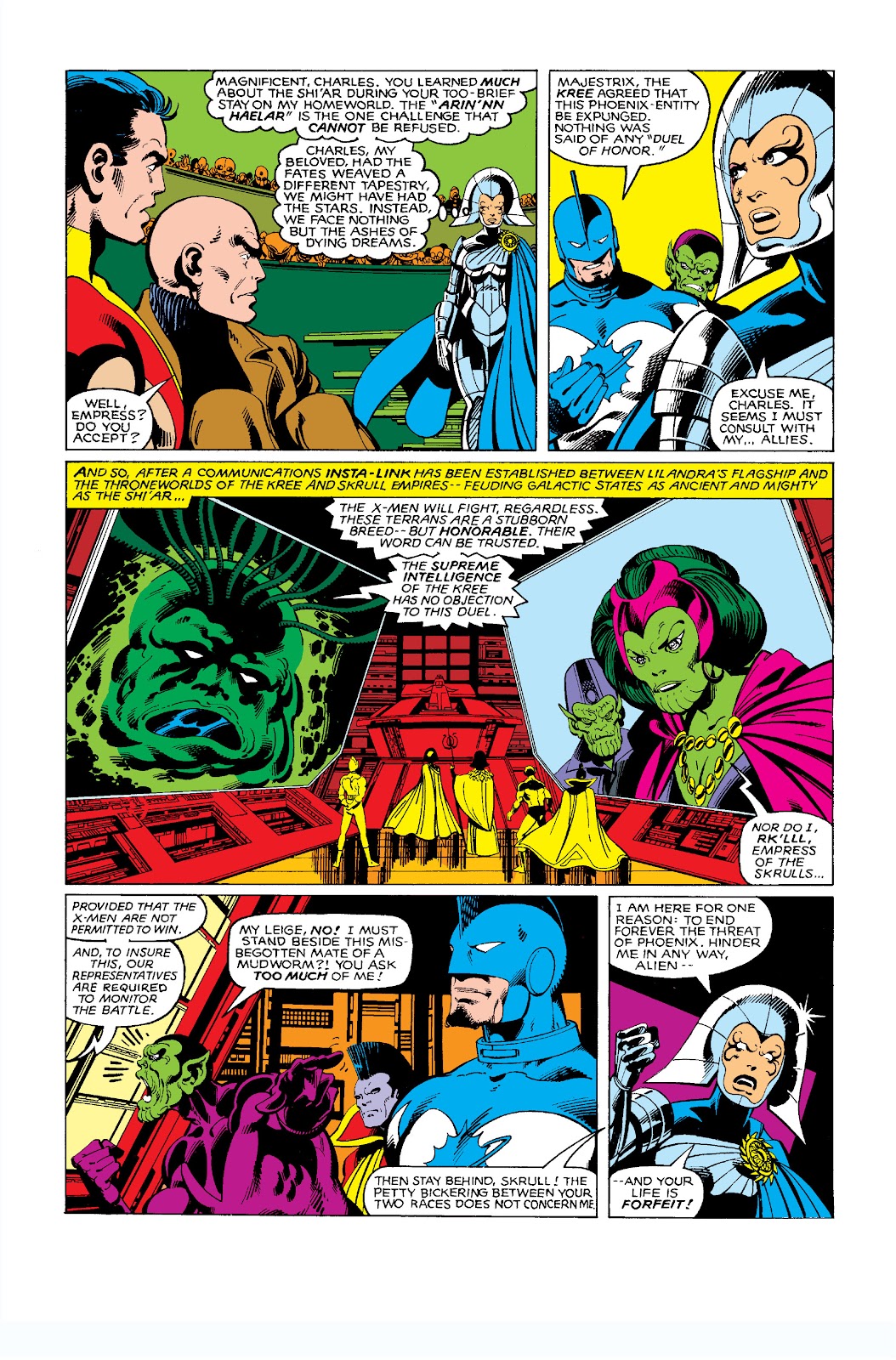 Read online X-Men: The Dark Phoenix Saga comic -  Issue # TPB - 152