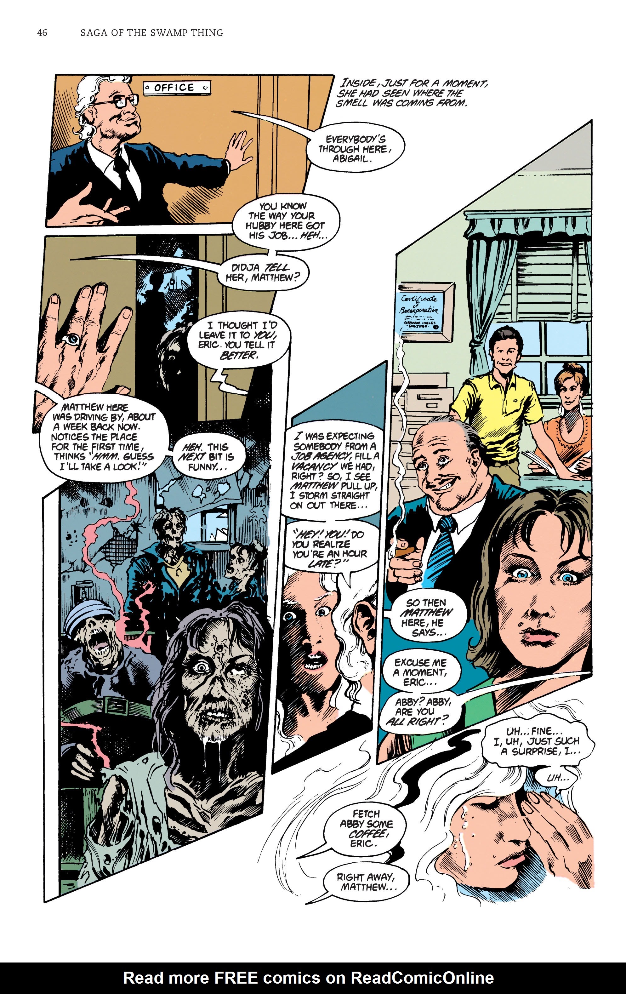 Read online Saga of the Swamp Thing comic -  Issue # TPB 2 (Part 1) - 46