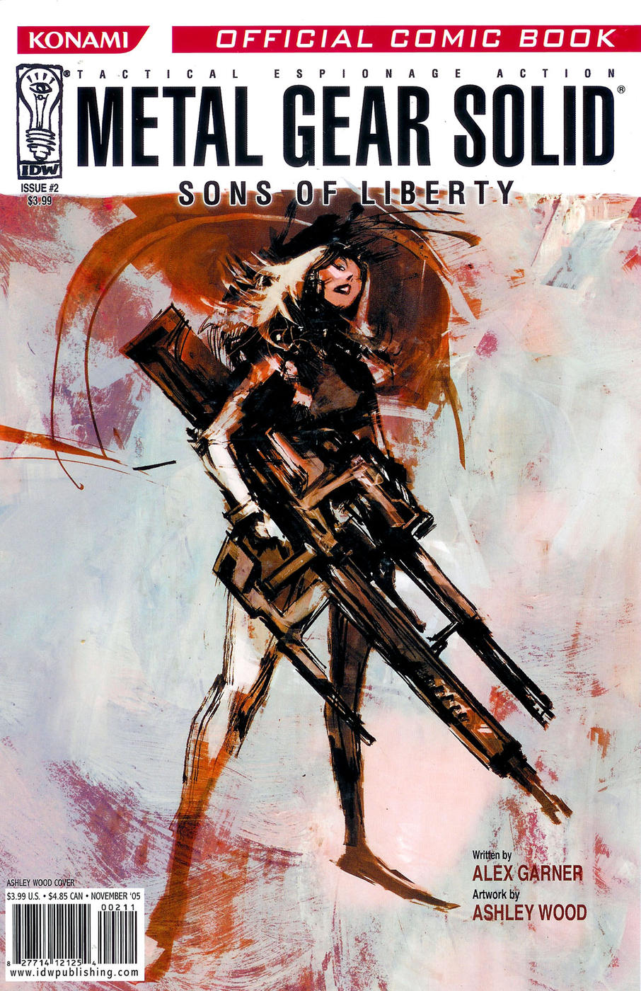 Read online Metal Gear Solid: Sons of Liberty comic -  Issue #2 - 1
