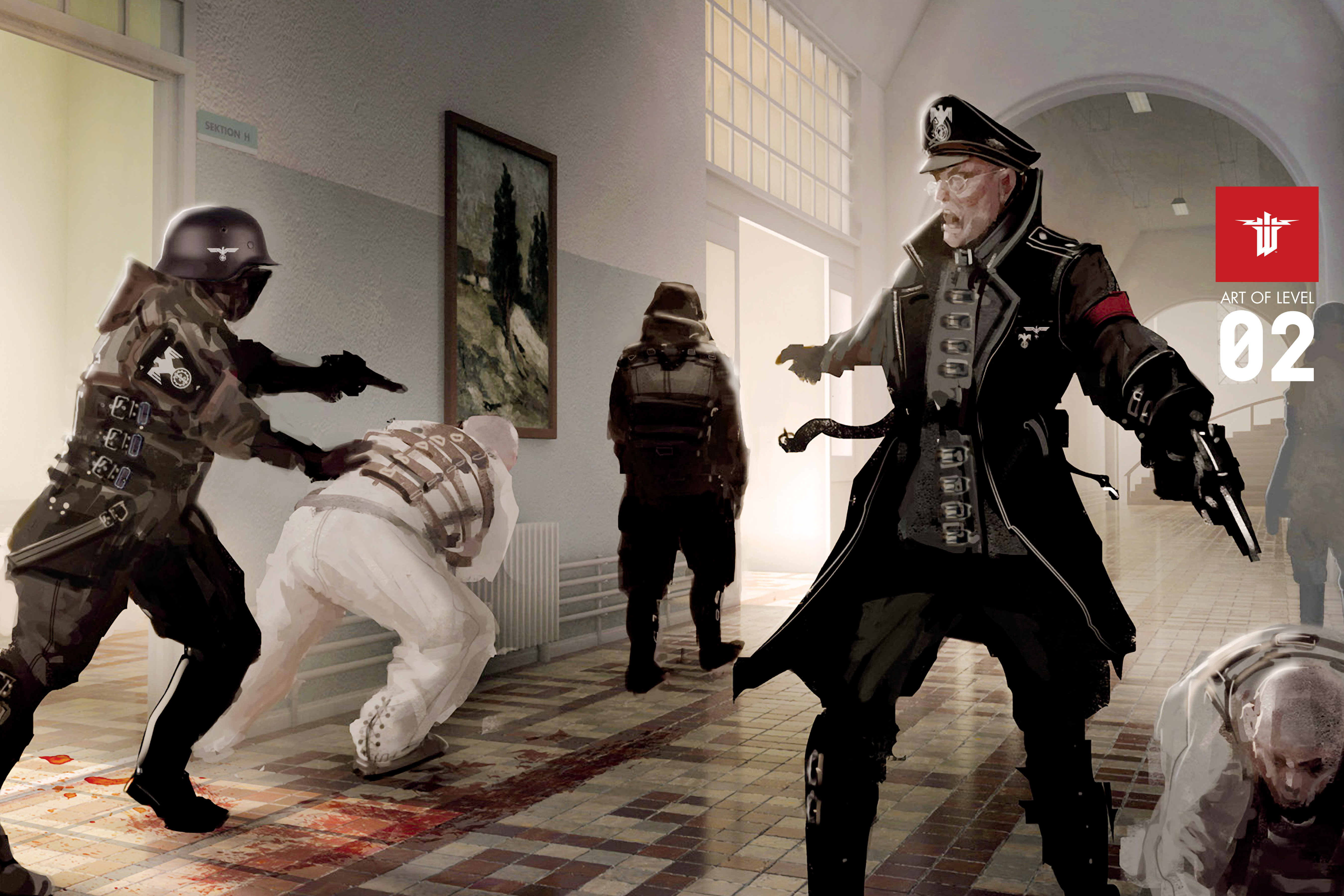 Read online The Art of Wolfenstein: The New Order comic -  Issue # TPB (Part 1) - 40