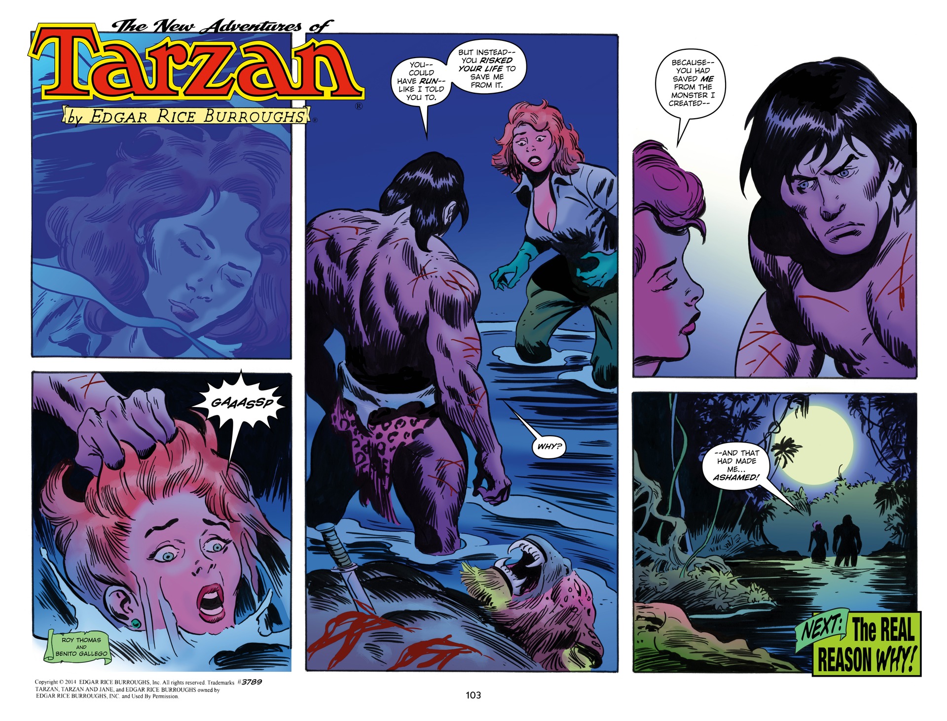 Read online Tarzan: The New Adventures comic -  Issue # TPB - 105