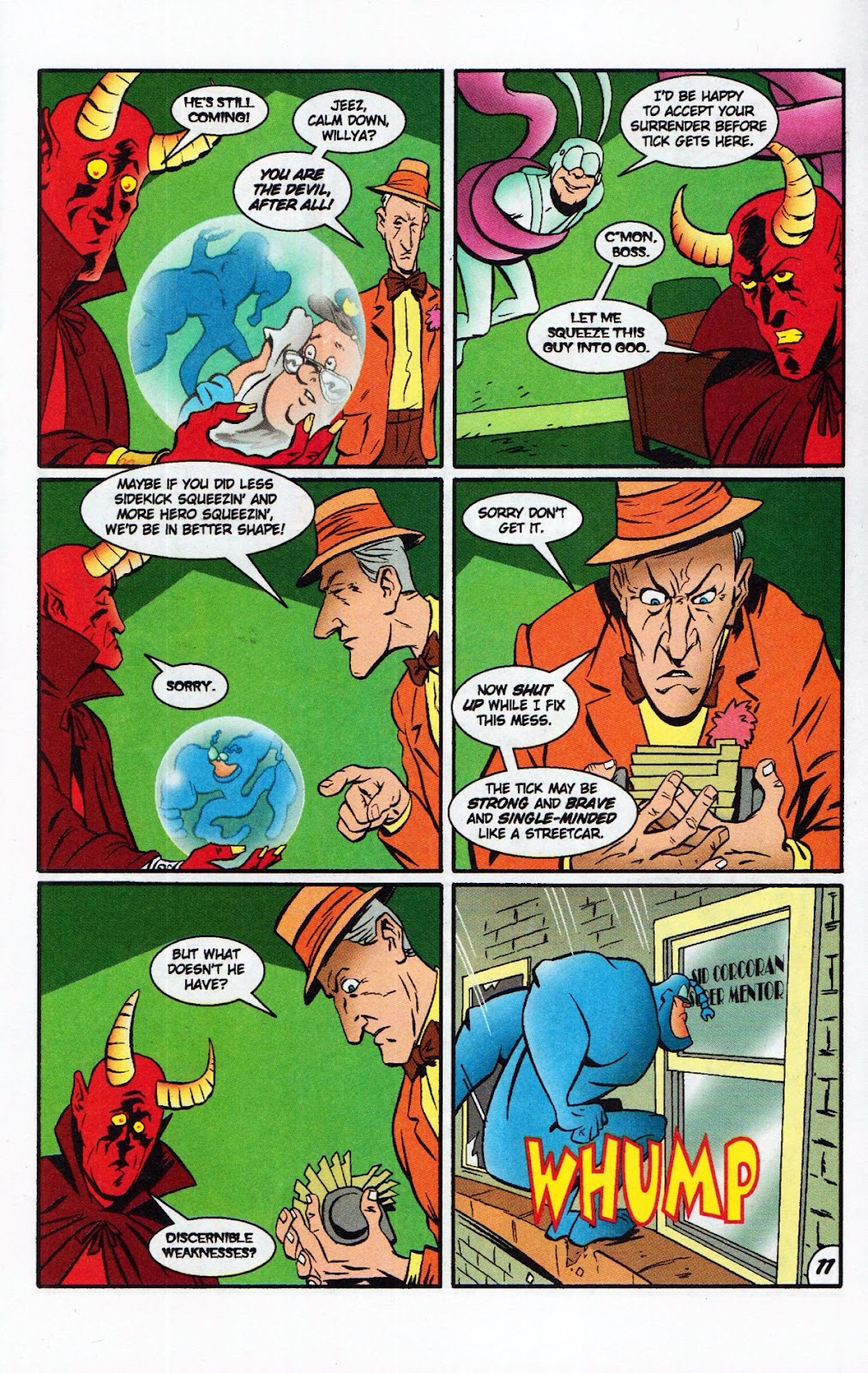 Read online The Tick: Days of Drama comic -  Issue #6 - 13