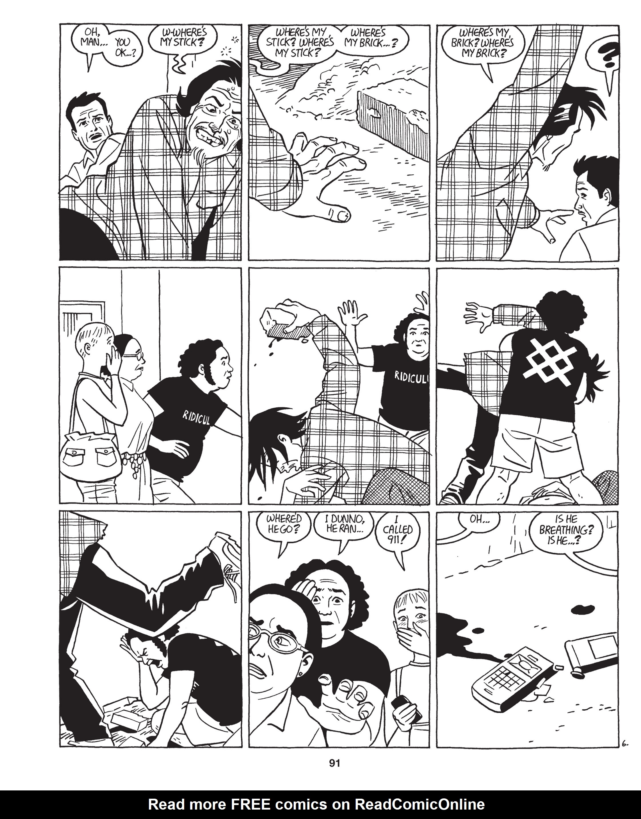 Read online Love and Rockets: New Stories comic -  Issue #4 - 93