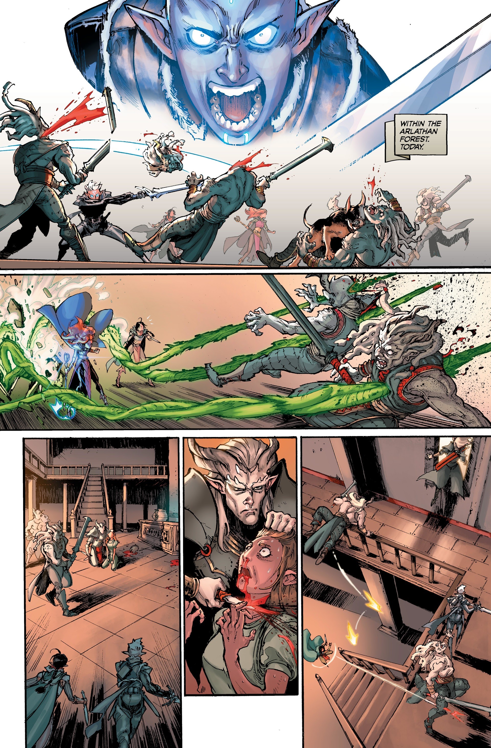 Read online Dragon Age: Wraiths of Tevinter comic -  Issue # TPB (Part 2) - 10