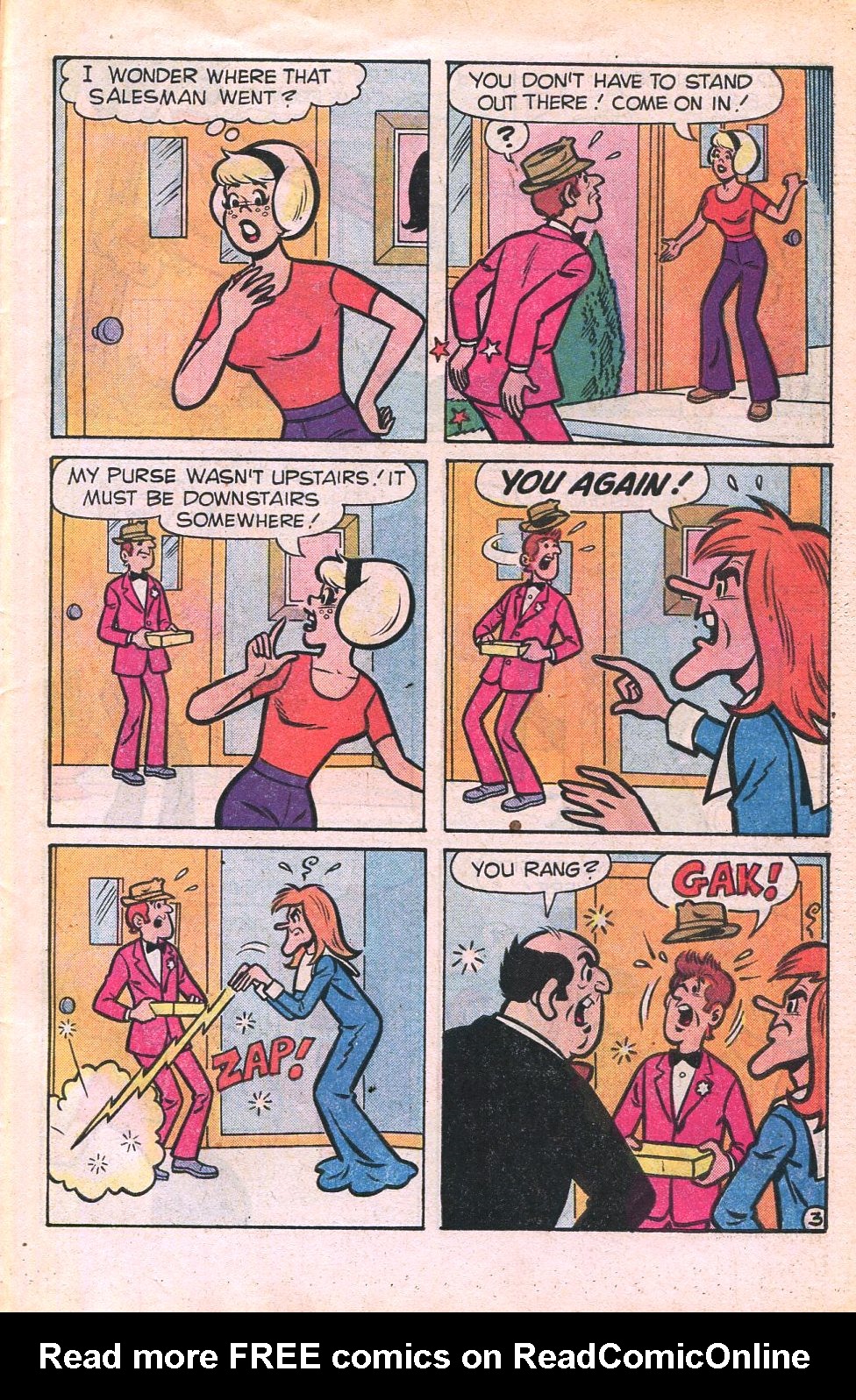 Read online Archie's TV Laugh-Out comic -  Issue #69 - 31