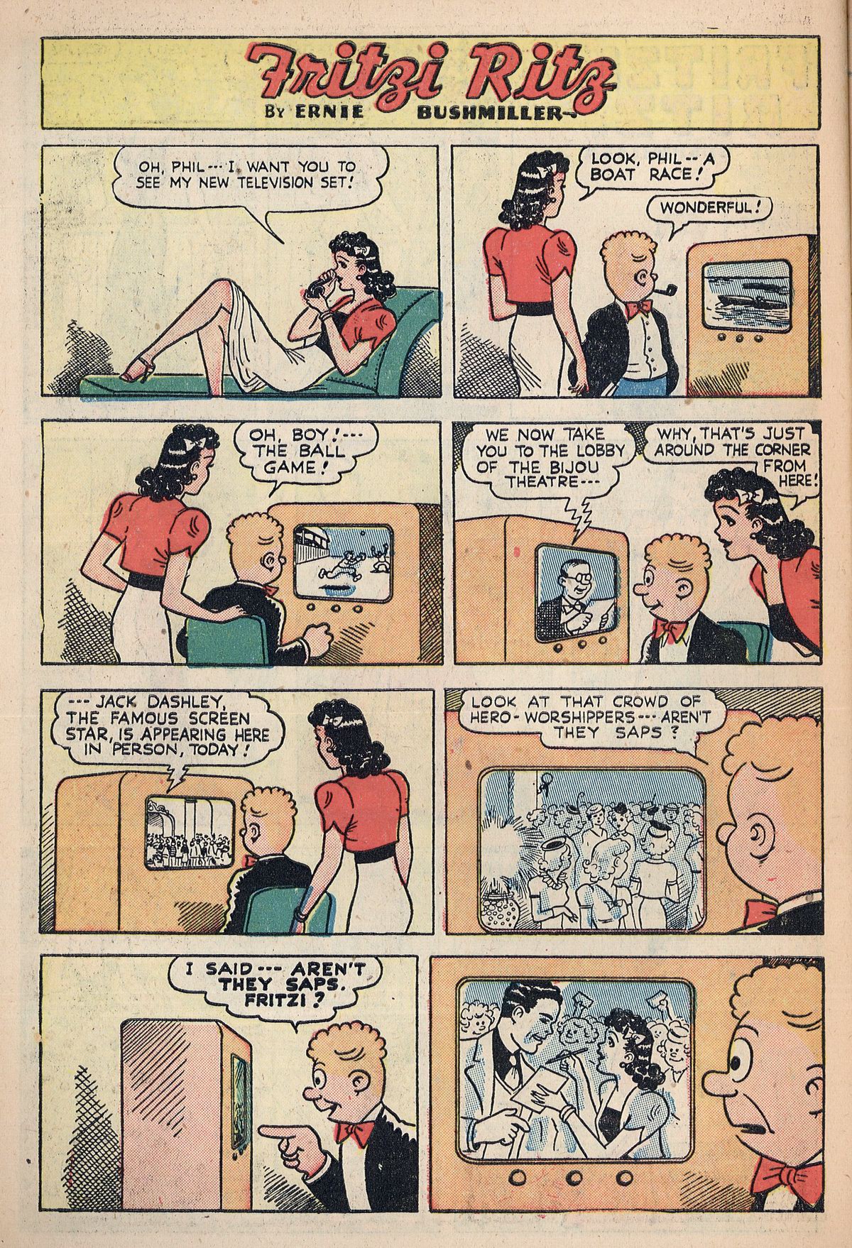 Read online Fritzi Ritz (1953) comic -  Issue #5 - 30