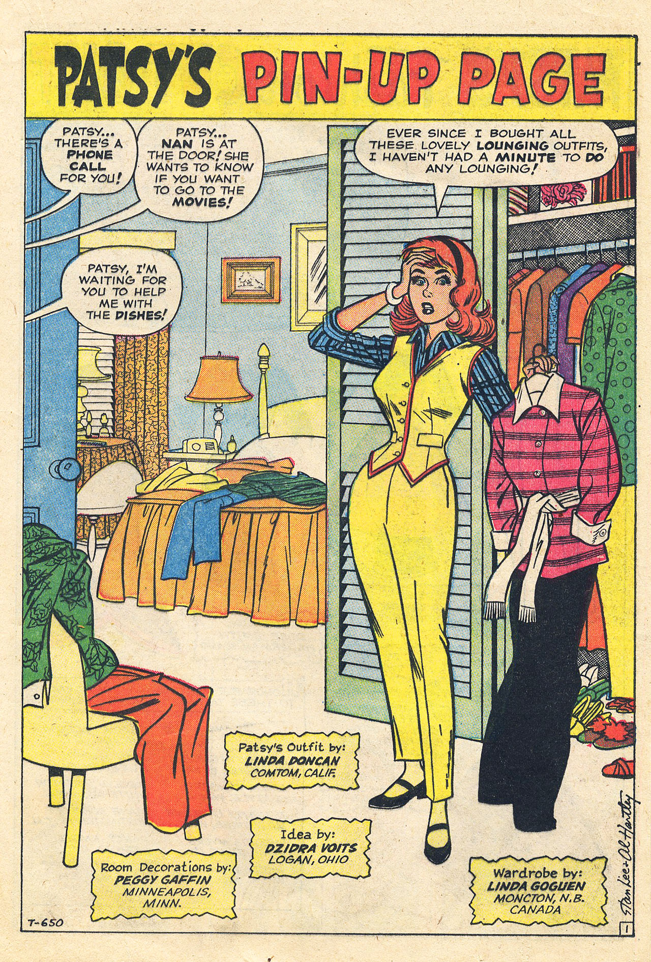 Read online Patsy Walker comic -  Issue #88 - 21