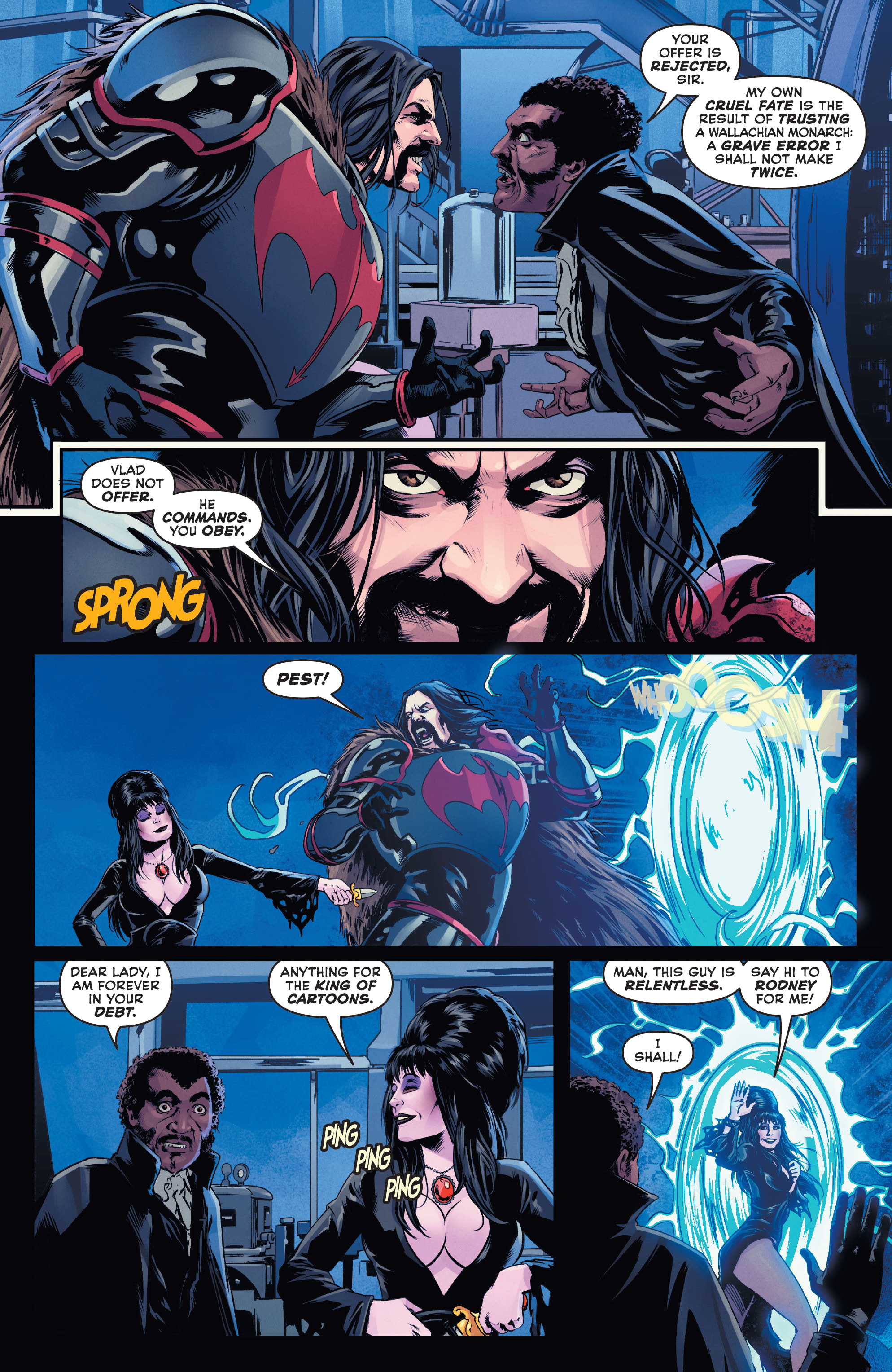 Read online Elvira in Monsterland comic -  Issue #1 - 19