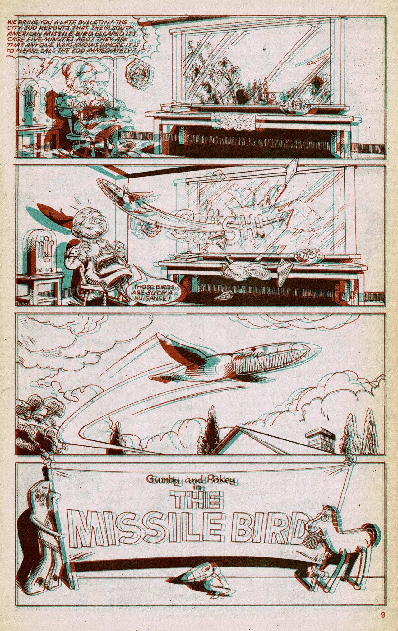 Read online Gumby 3-D comic -  Issue #1 - 11
