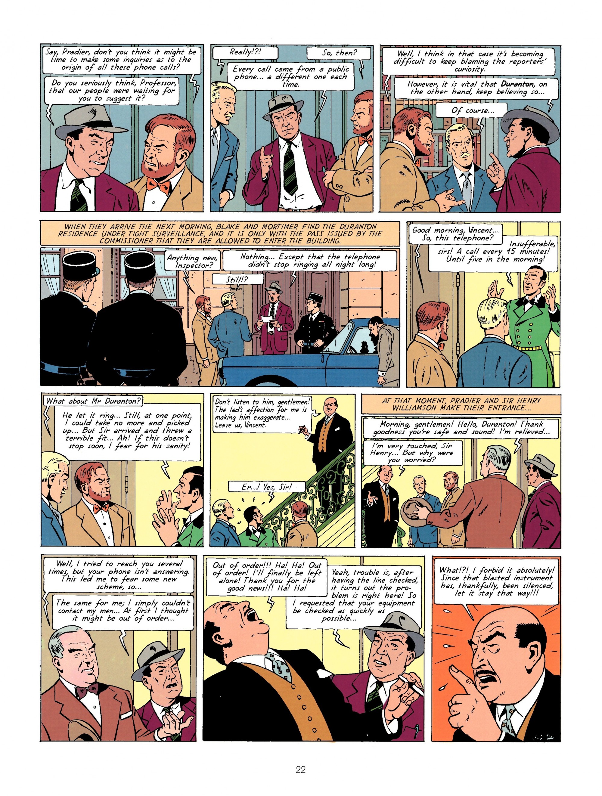 Read online Blake & Mortimer comic -  Issue #7 - 22