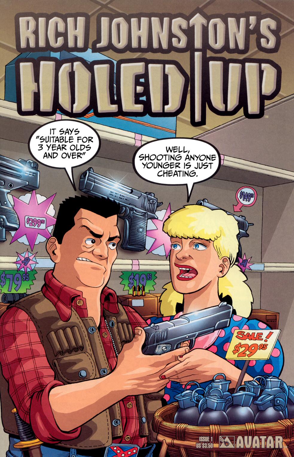 Read online Rich Johnston's Holed Up comic -  Issue #1 - 1