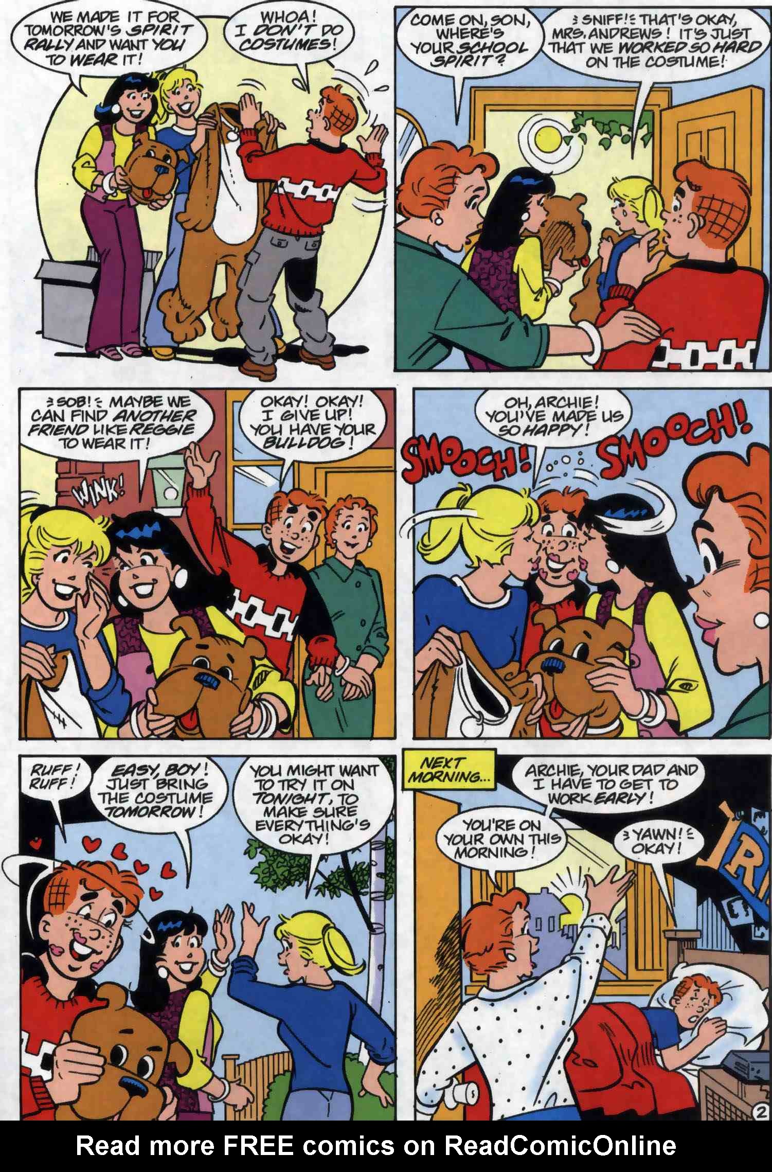 Read online Archie (1960) comic -  Issue #556 - 22