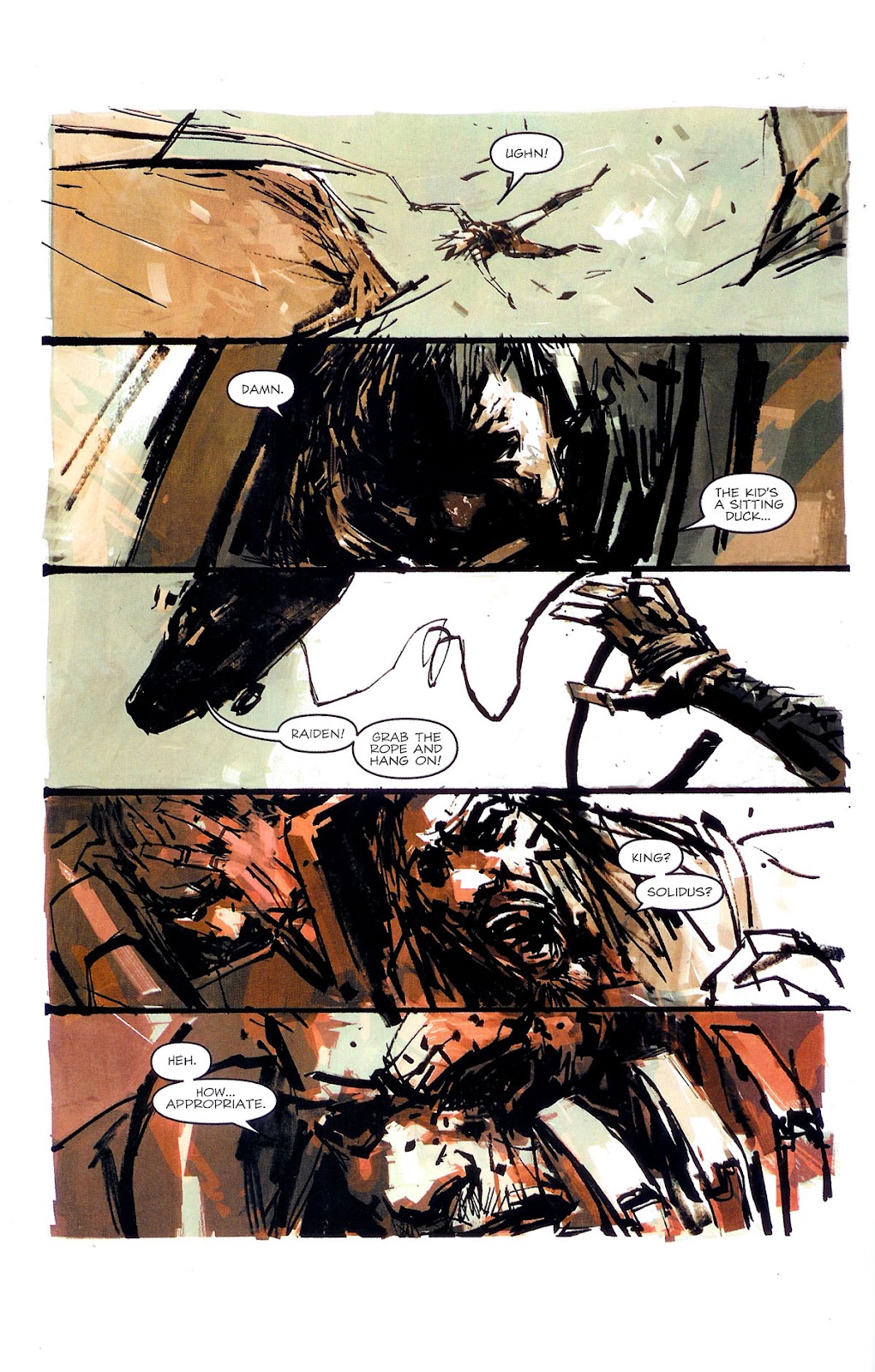 Metal Gear Solid: Sons of Liberty issue 6 - Page 5