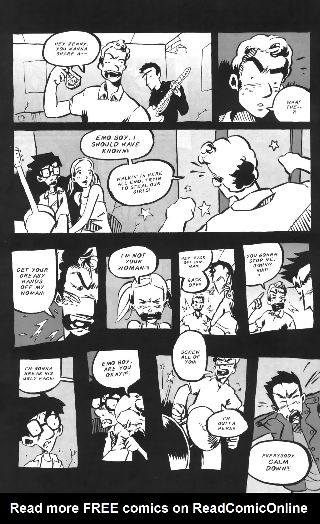 Read online Emo Boy comic -  Issue #1 - 12