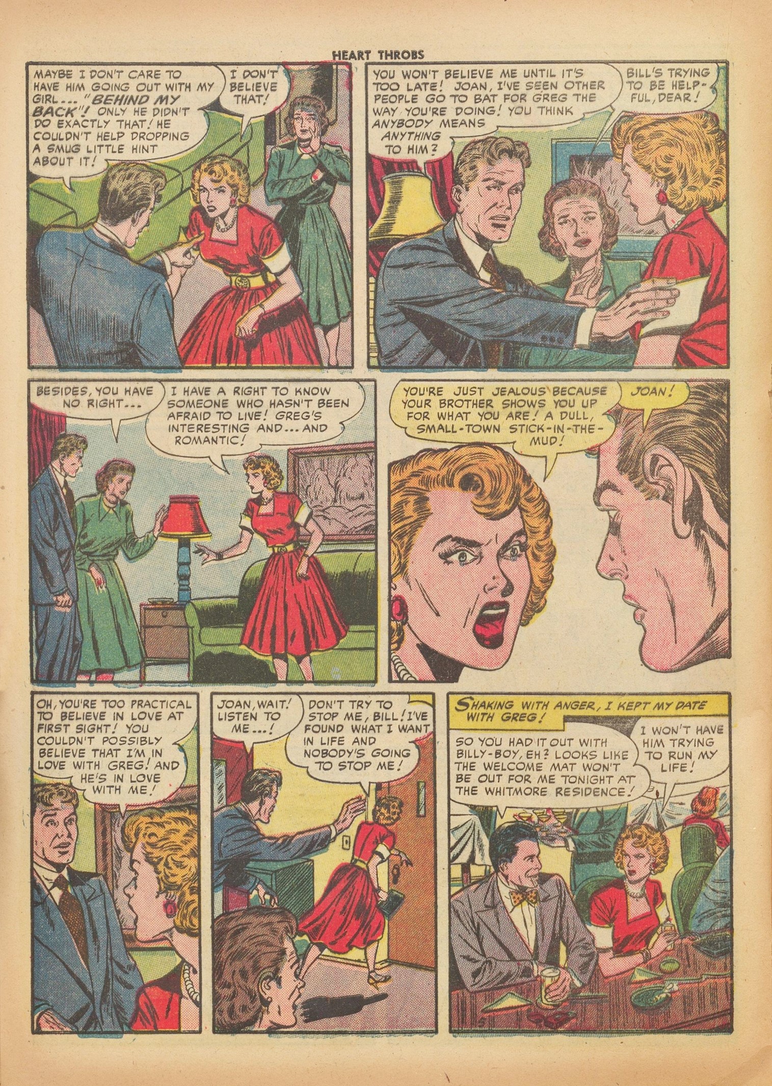 Read online Heart Throbs comic -  Issue #15 - 22