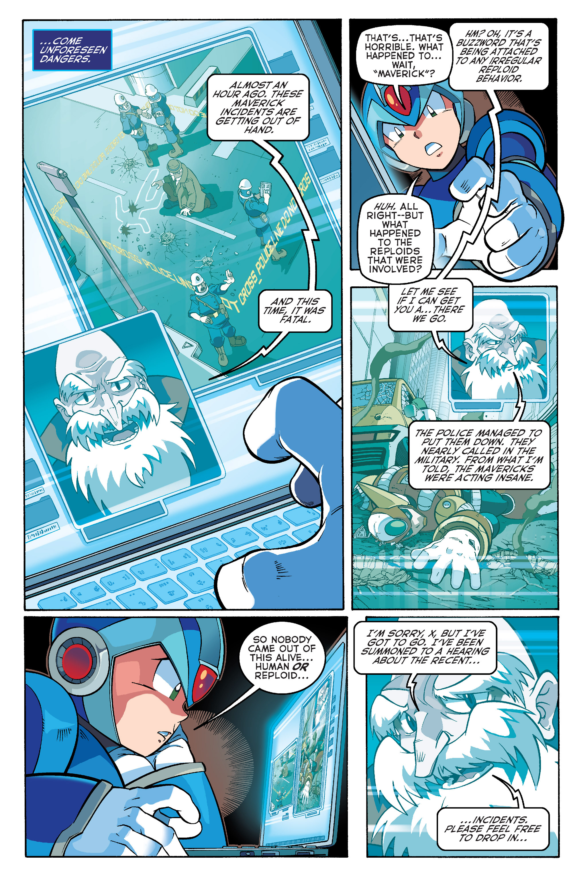 Read online Mega Man comic -  Issue #35 - 19