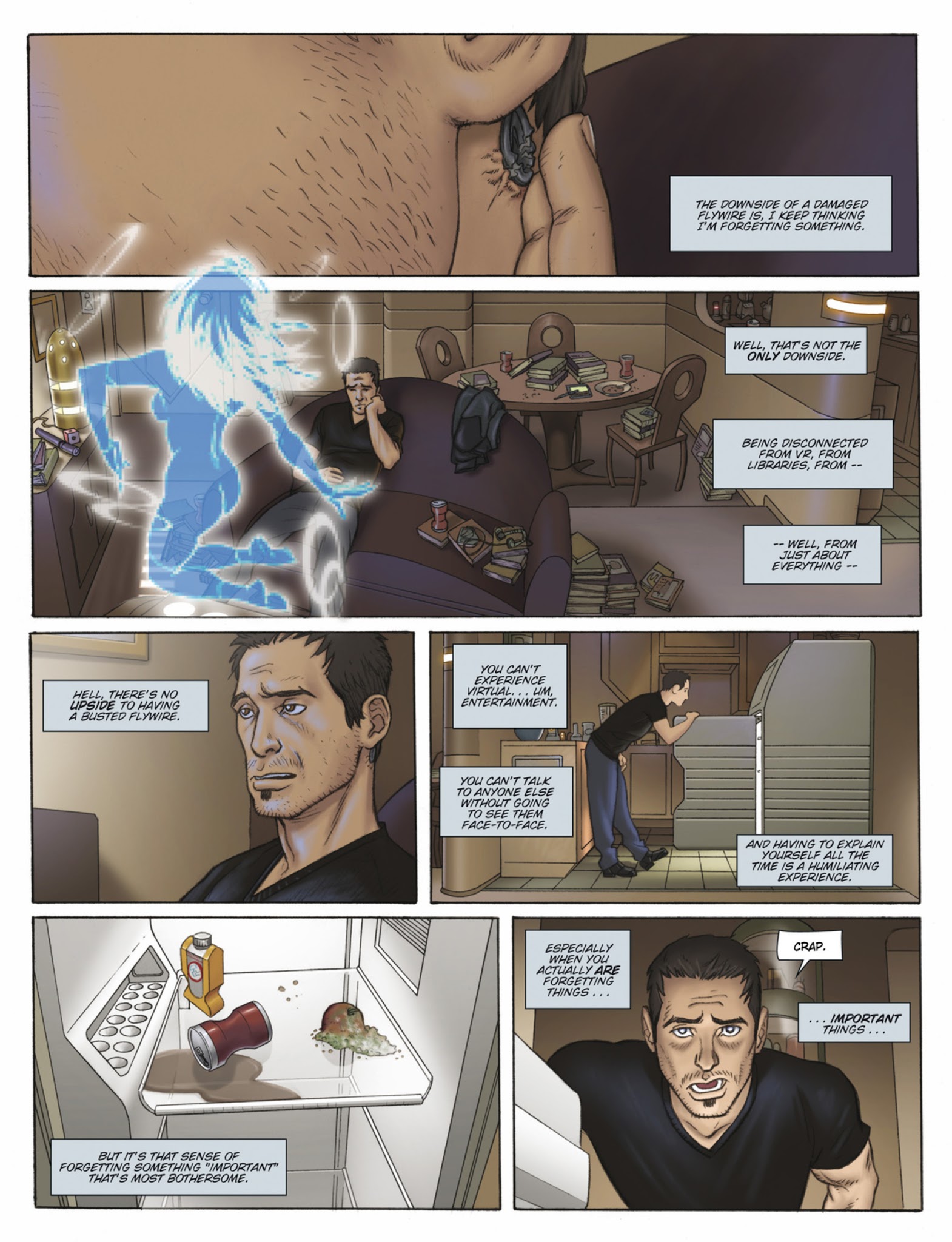 Read online Flywires comic -  Issue #1 - 4