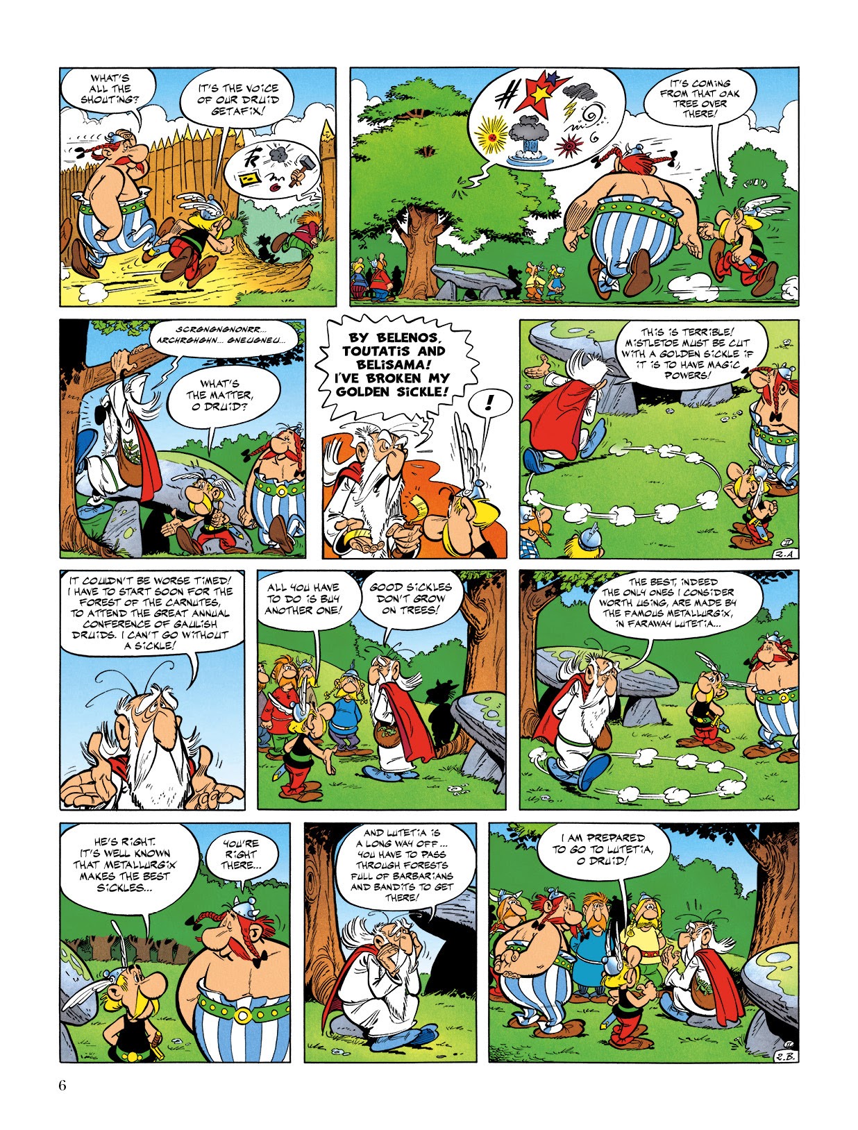 Read online Asterix comic -  Issue #2 - 7