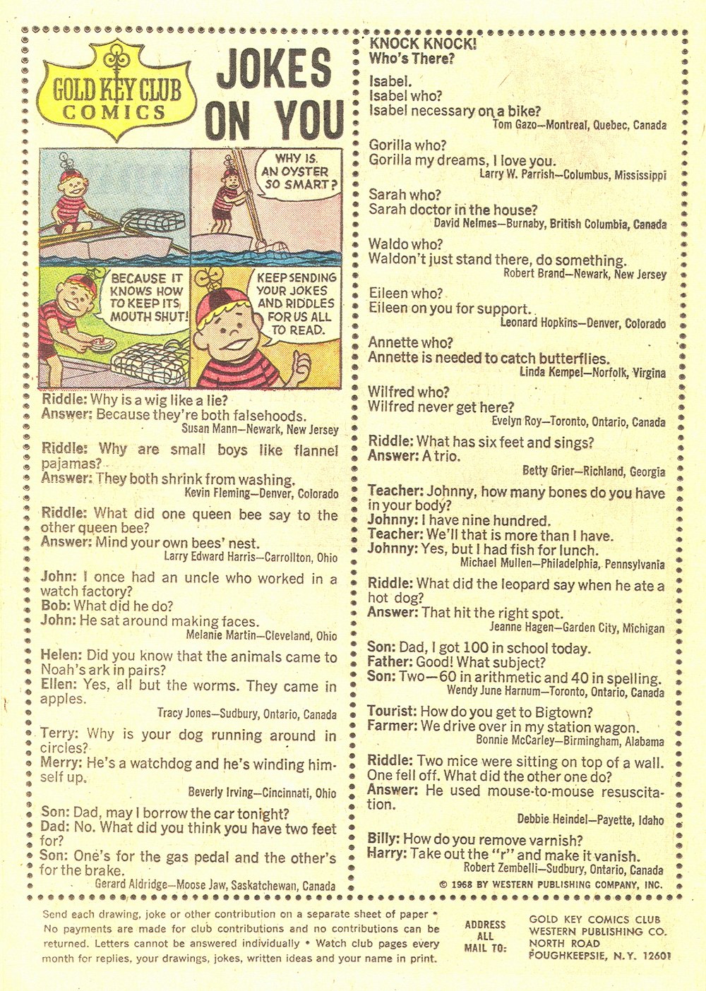 Read online Ripley's Believe it or Not! (1965) comic -  Issue #12 - 20