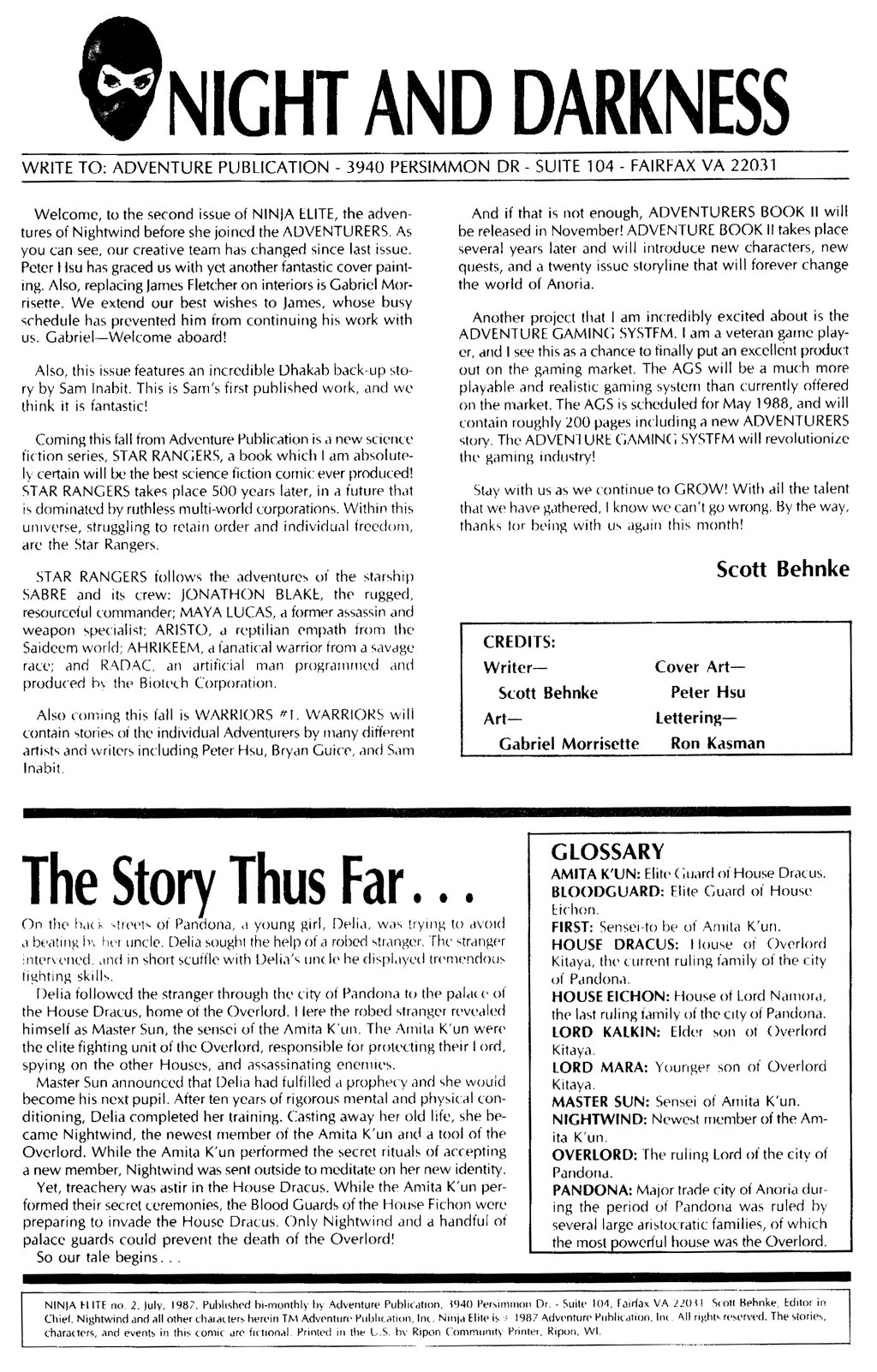 Read online Ninja Elite comic -  Issue #2 - 2