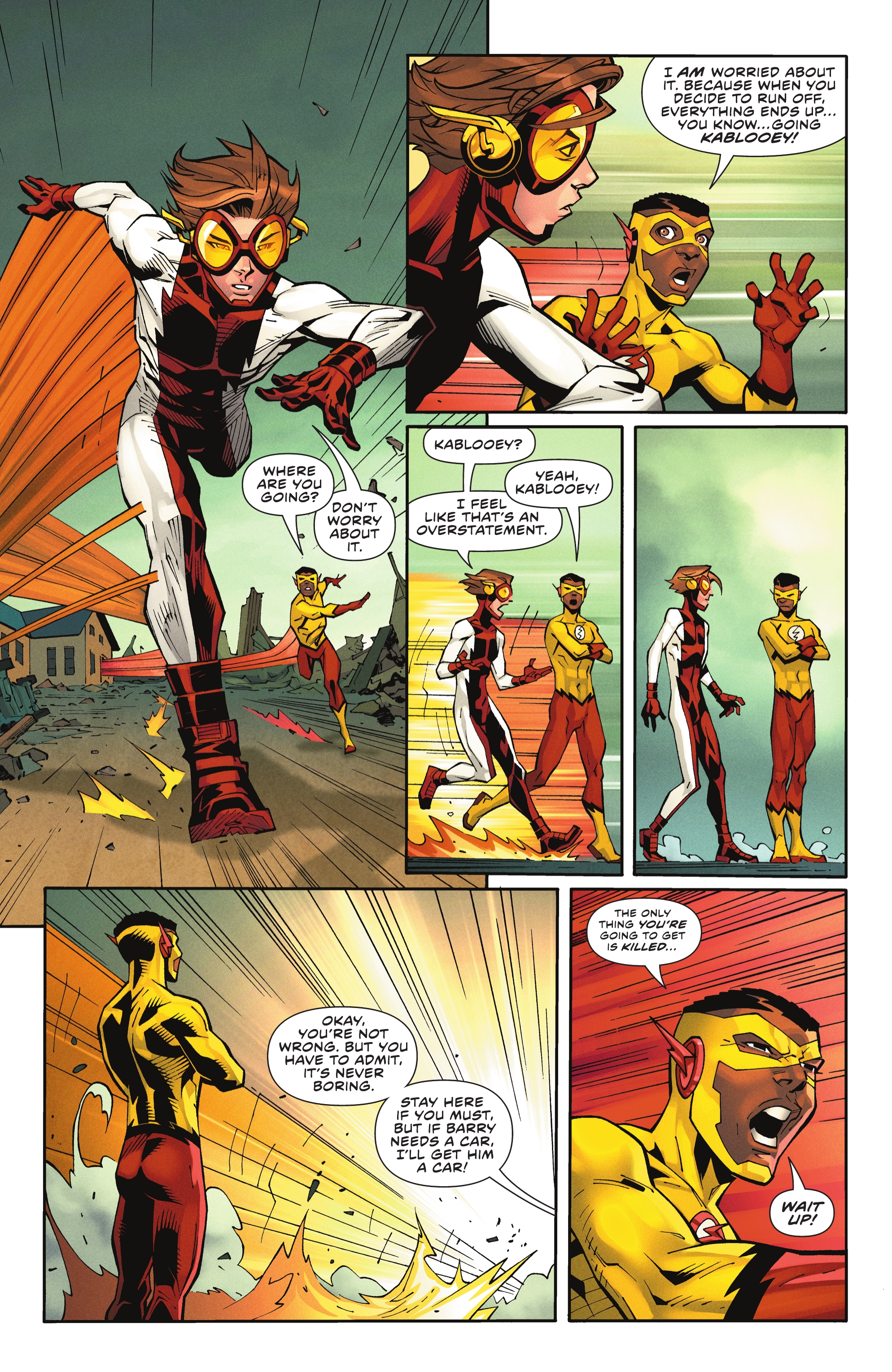 Read online The Flash One-Minute War: Start The Clock comic -  Issue # TPB - 51