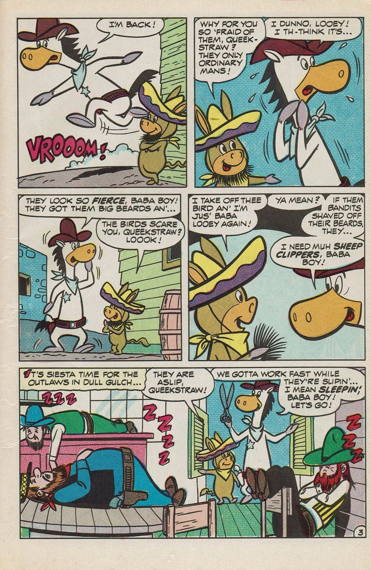 Read online Huckleberry Hound / Quick Draw McGraw Giant Size Flip Book comic -  Issue # Full - 23