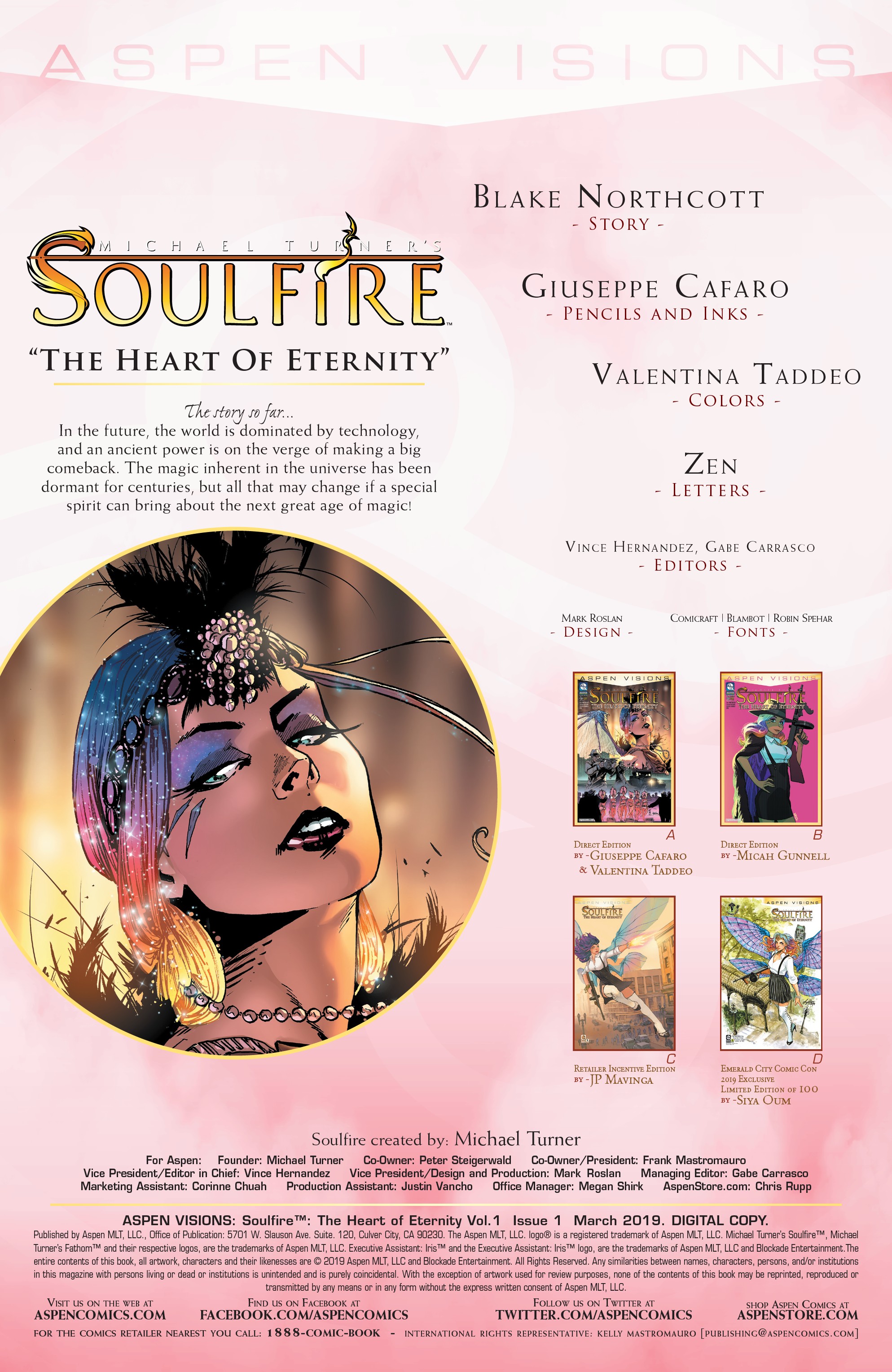 Read online Aspen Visions: Soulfire: The Heart of Eternity comic -  Issue # Full - 3