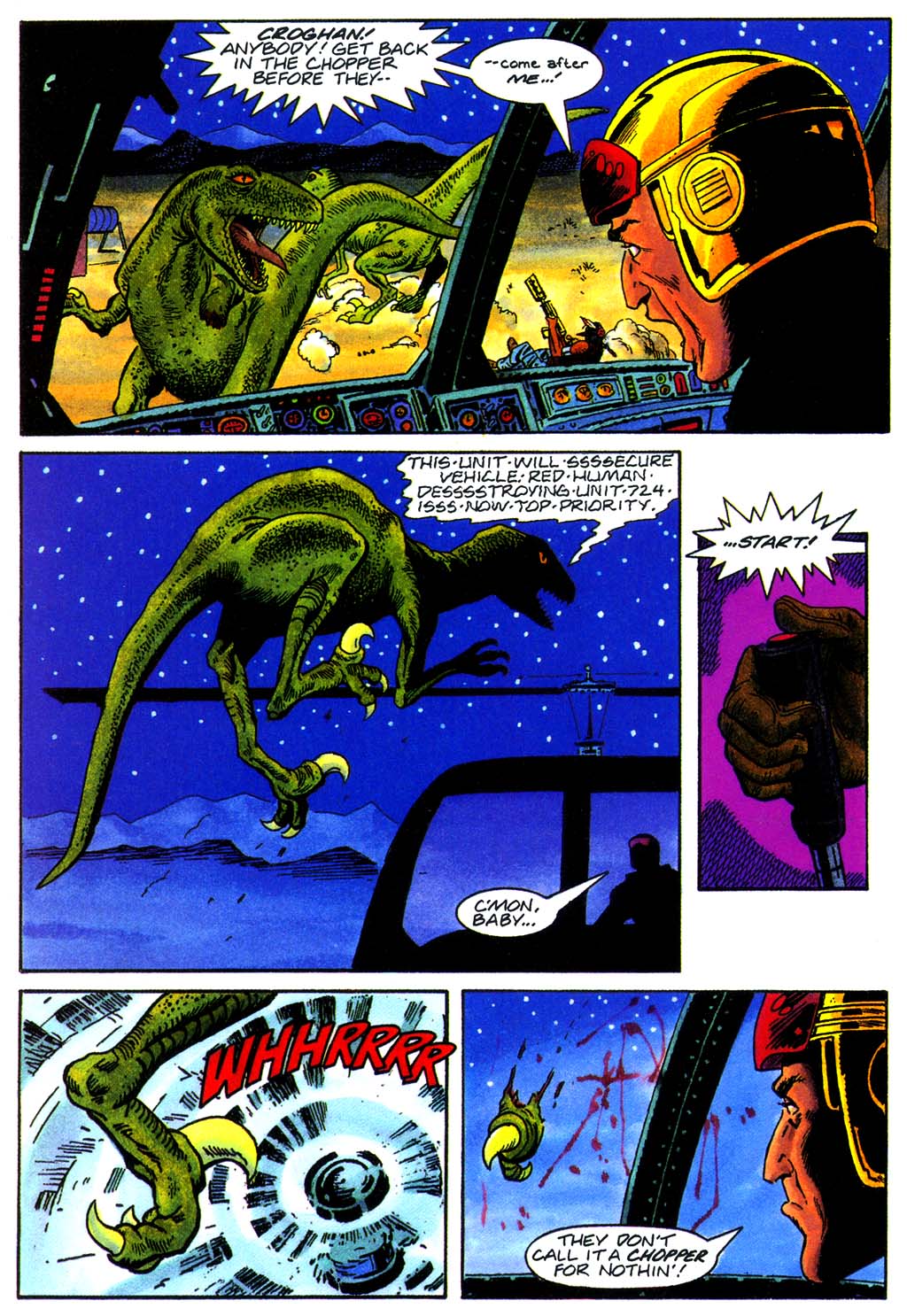 Read online Turok, Dinosaur Hunter (1993) comic -  Issue #17 - 19