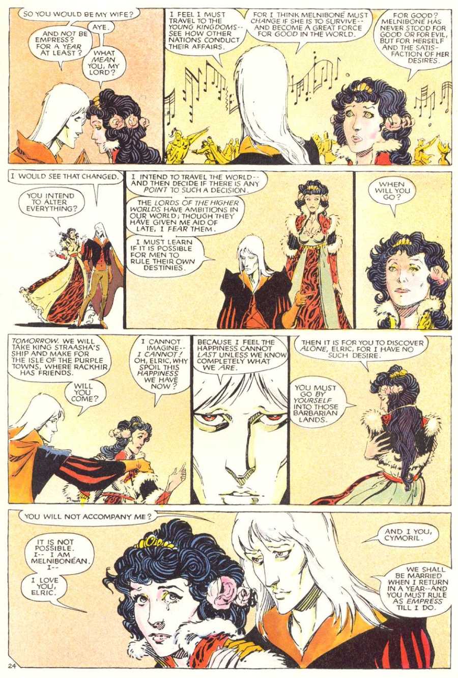 Read online Elric (1983) comic -  Issue #6 - 25