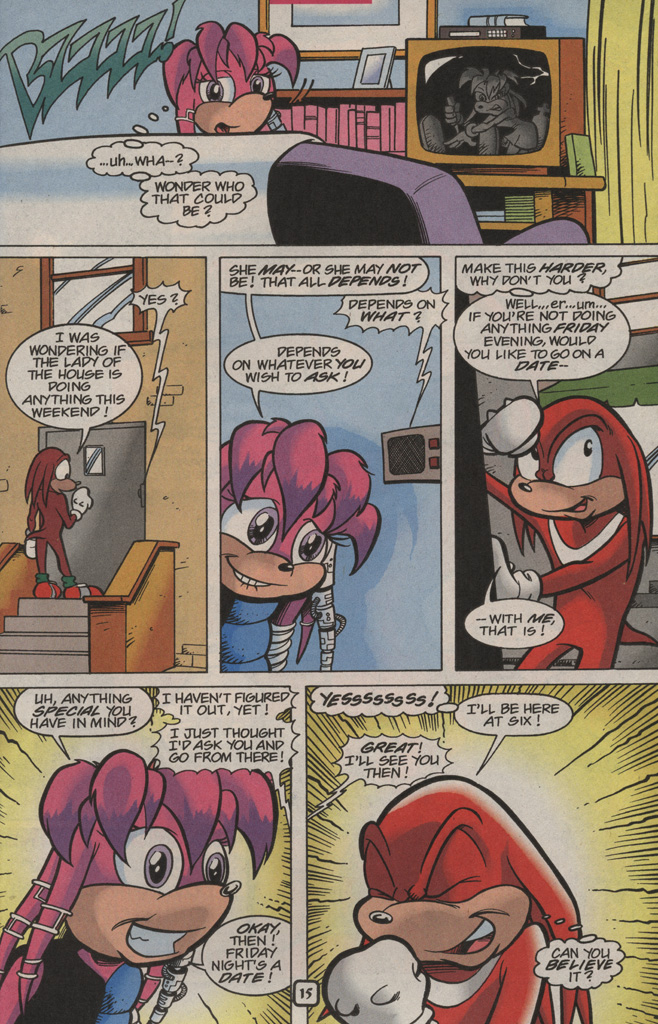 Read online Knuckles the Echidna comic -  Issue #27 - 21