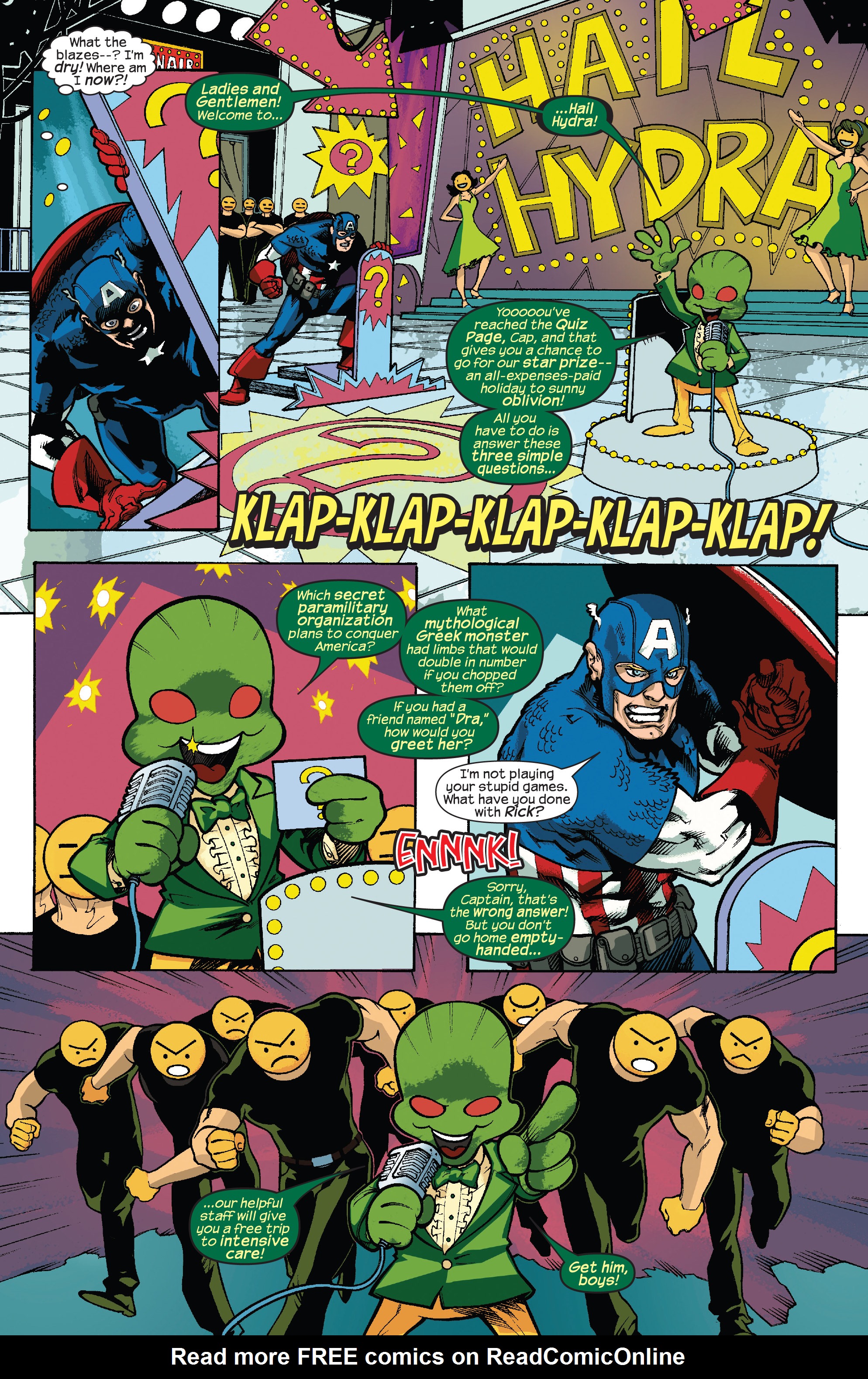 Read online Marvel Action Classics comic -  Issue # Captain America - 35
