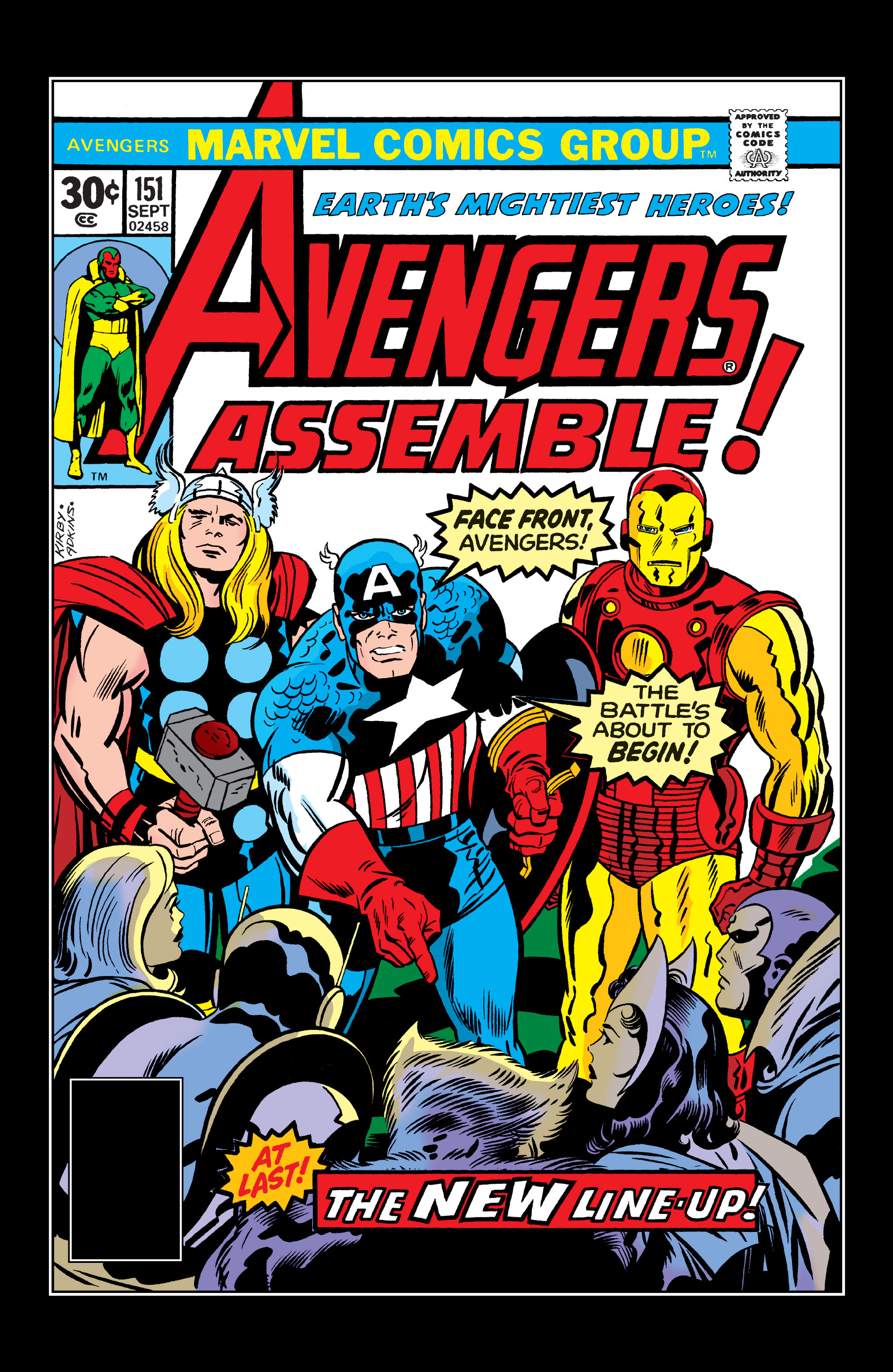 Read online The Avengers (1963) comic -  Issue #151 - 1