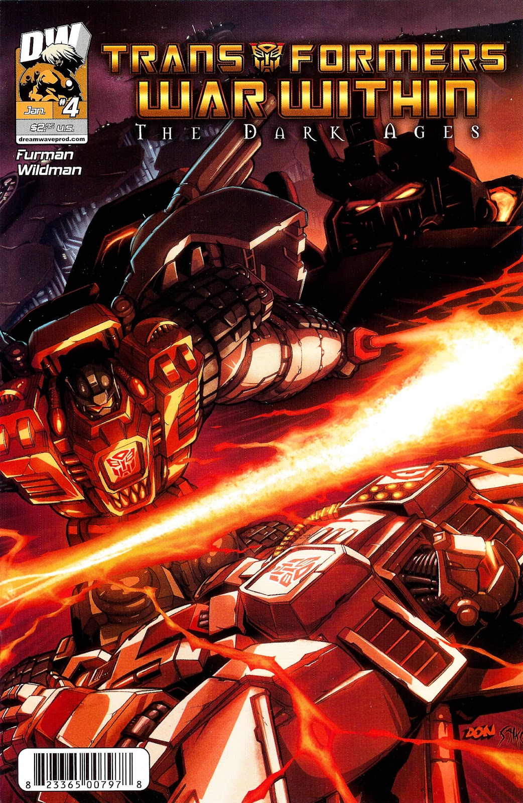 Transformers War Within: The Dark Ages issue 4 - Page 1