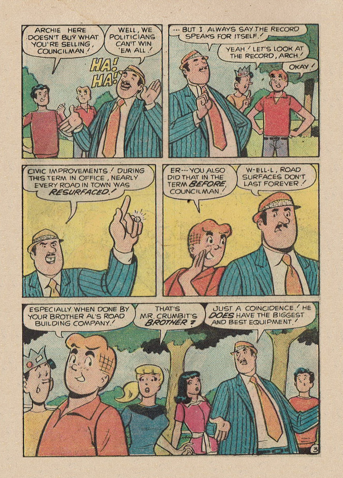 Read online Archie Digest Magazine comic -  Issue #55 - 117