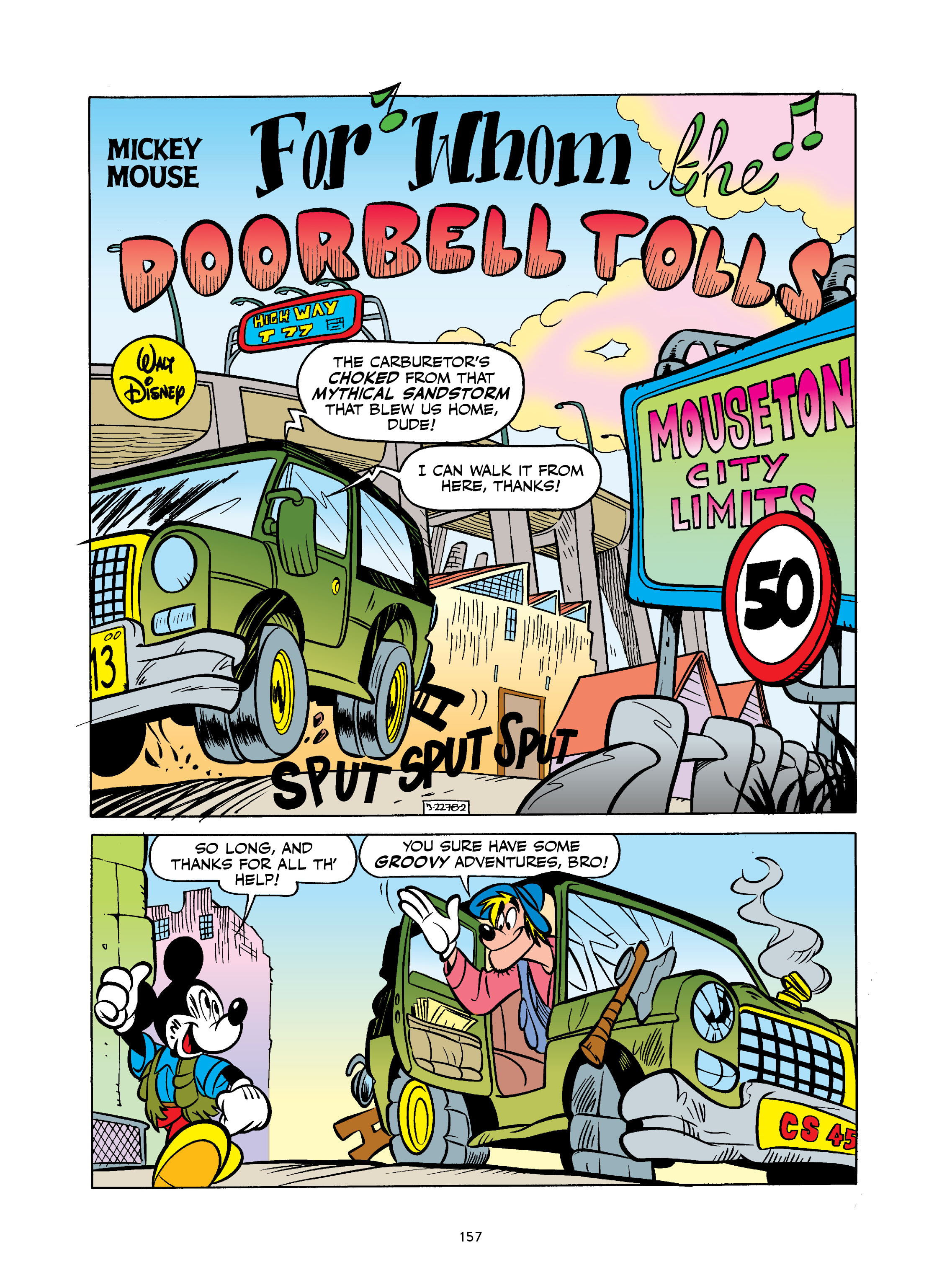 Read online Walt Disney's Mickey and Donald: "For Whom the Doorbell Tolls" and Other Tales Inspired by Hemingway comic -  Issue # TPB (Part 2) - 58