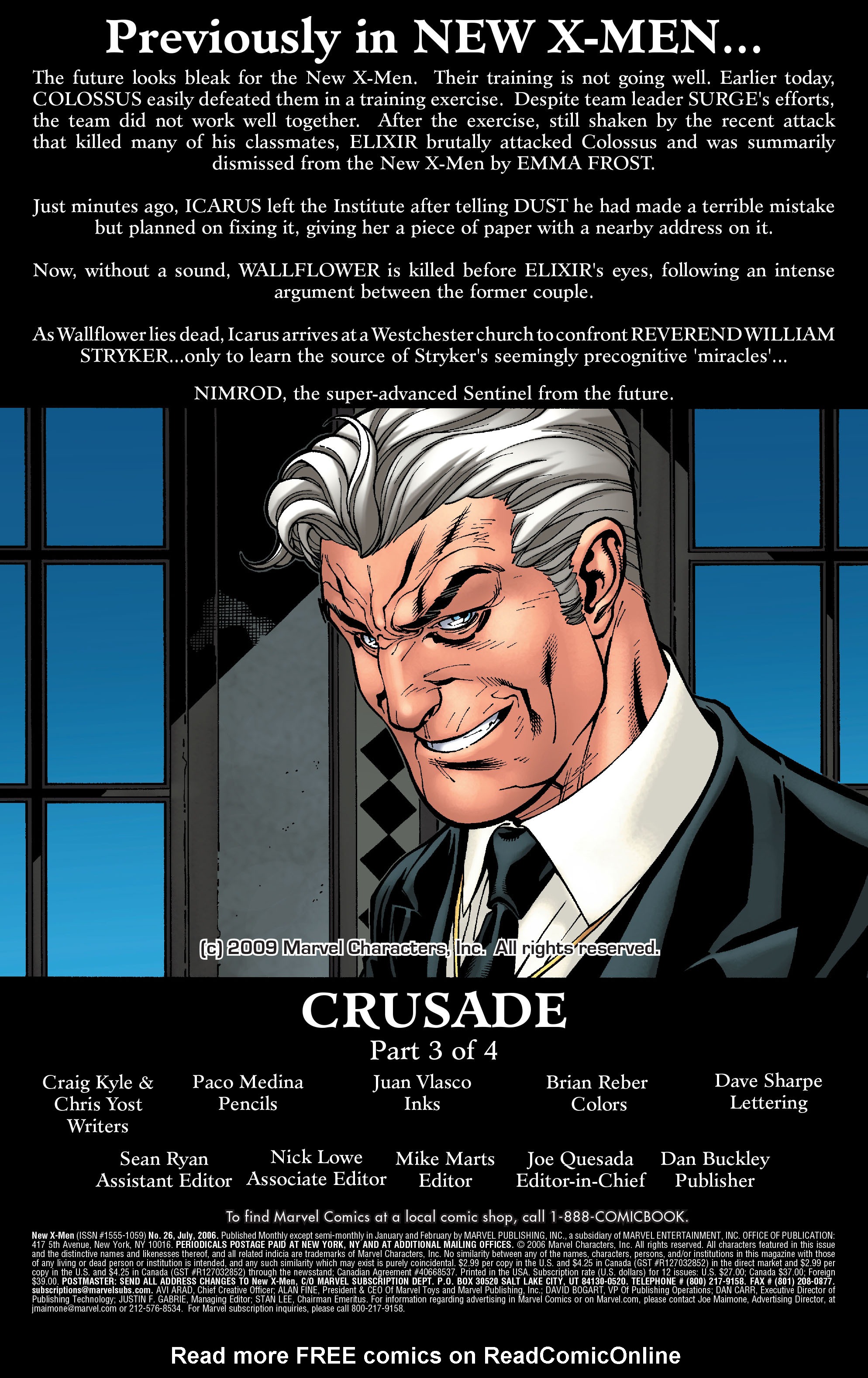 Read online New X-Men (2004) comic -  Issue #26 - 2