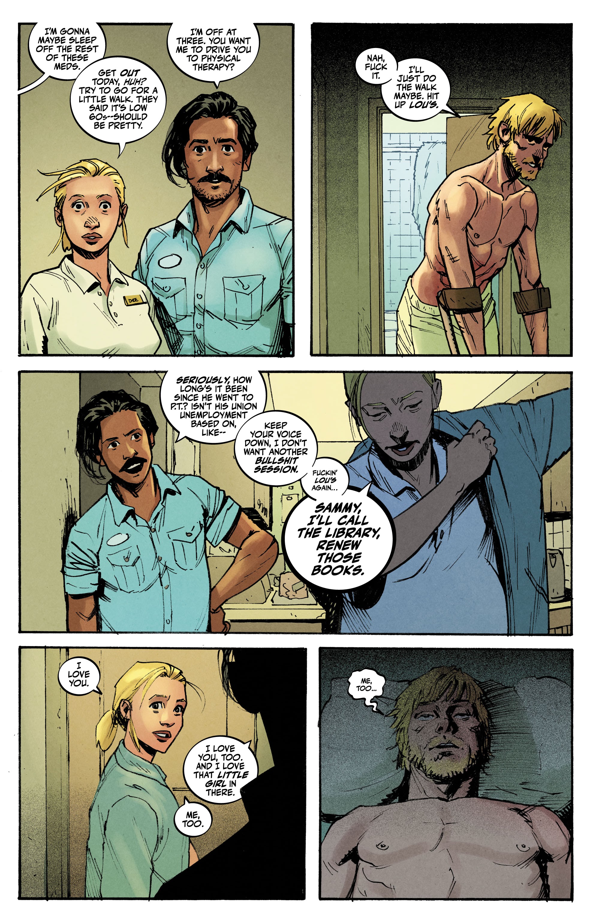 Read online The Blue Flame comic -  Issue #3 - 8