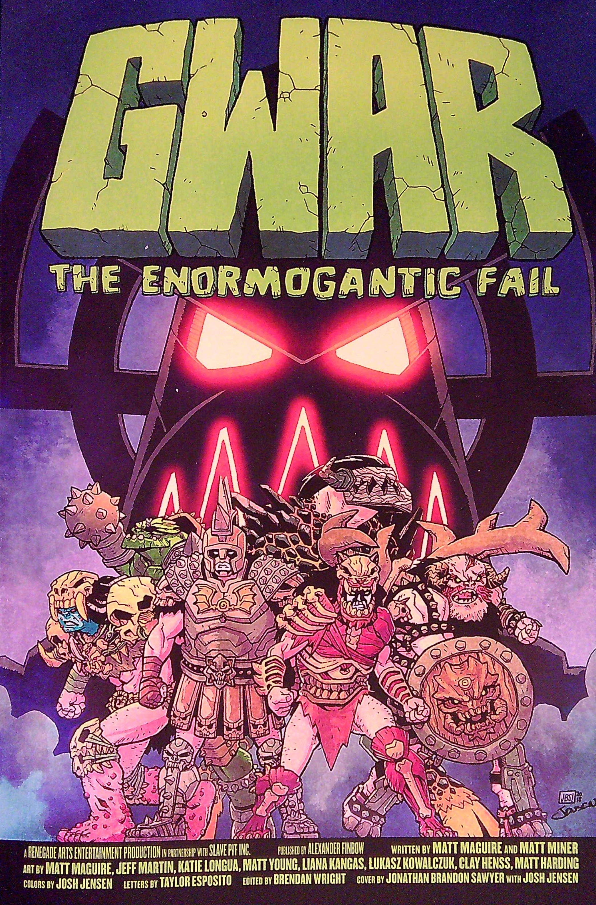 Read online GWAR: The Enormogantic Fail comic -  Issue # TPB - 1